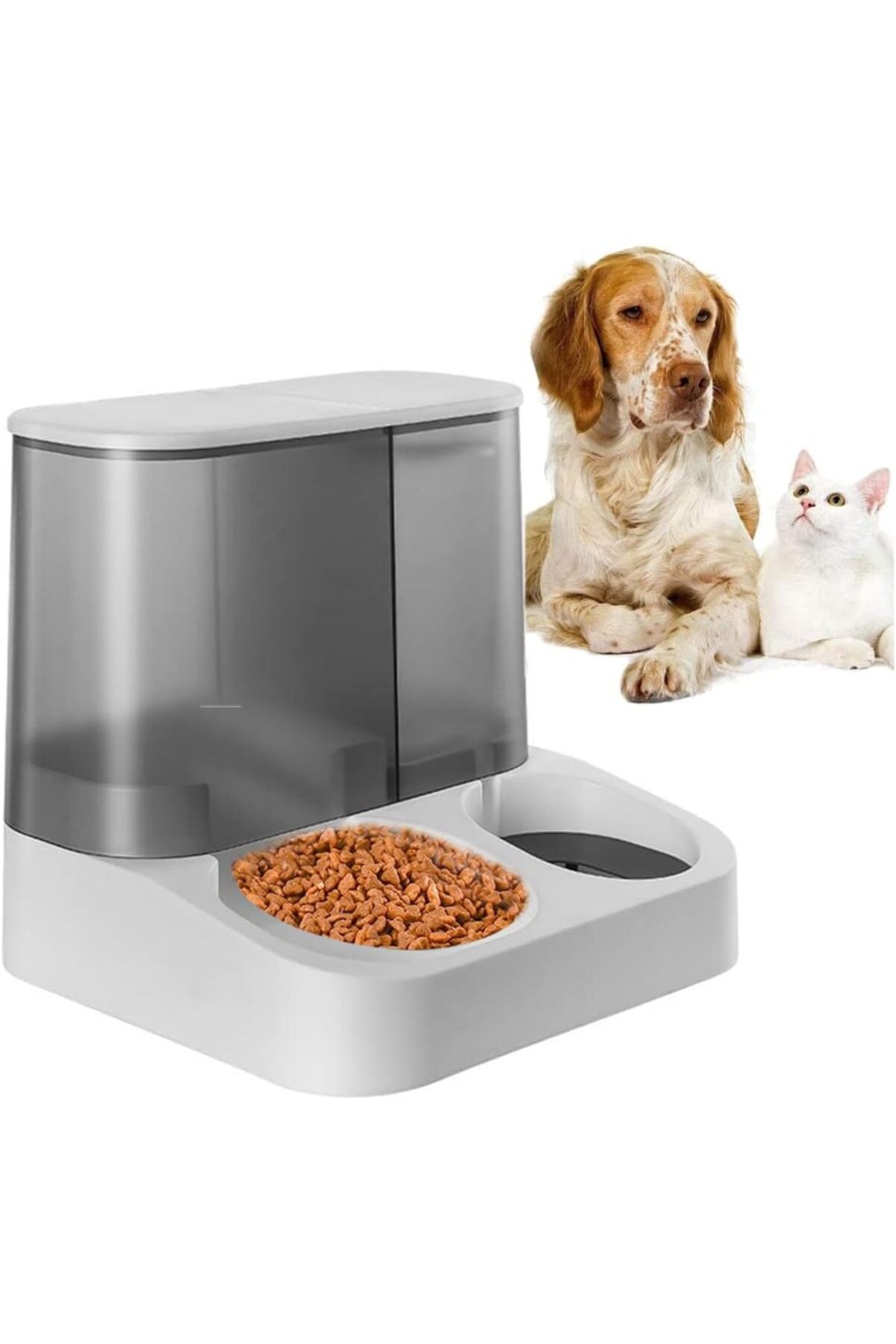 ظرف غذادهی و آبخوری خودکار ۲ در ۱ برای گربه و سگ میکس‌پت Mixpet، آبی، مدل P14213S4334