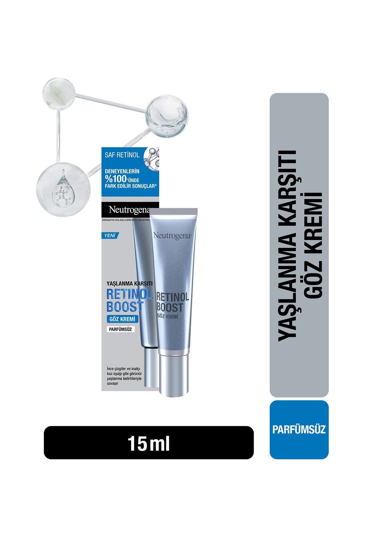 کرم دور چشم RETINOL BOOST CREAM ANTI FINE LINE ضد پیری 15 میل KEYON2333 Neutrogena
