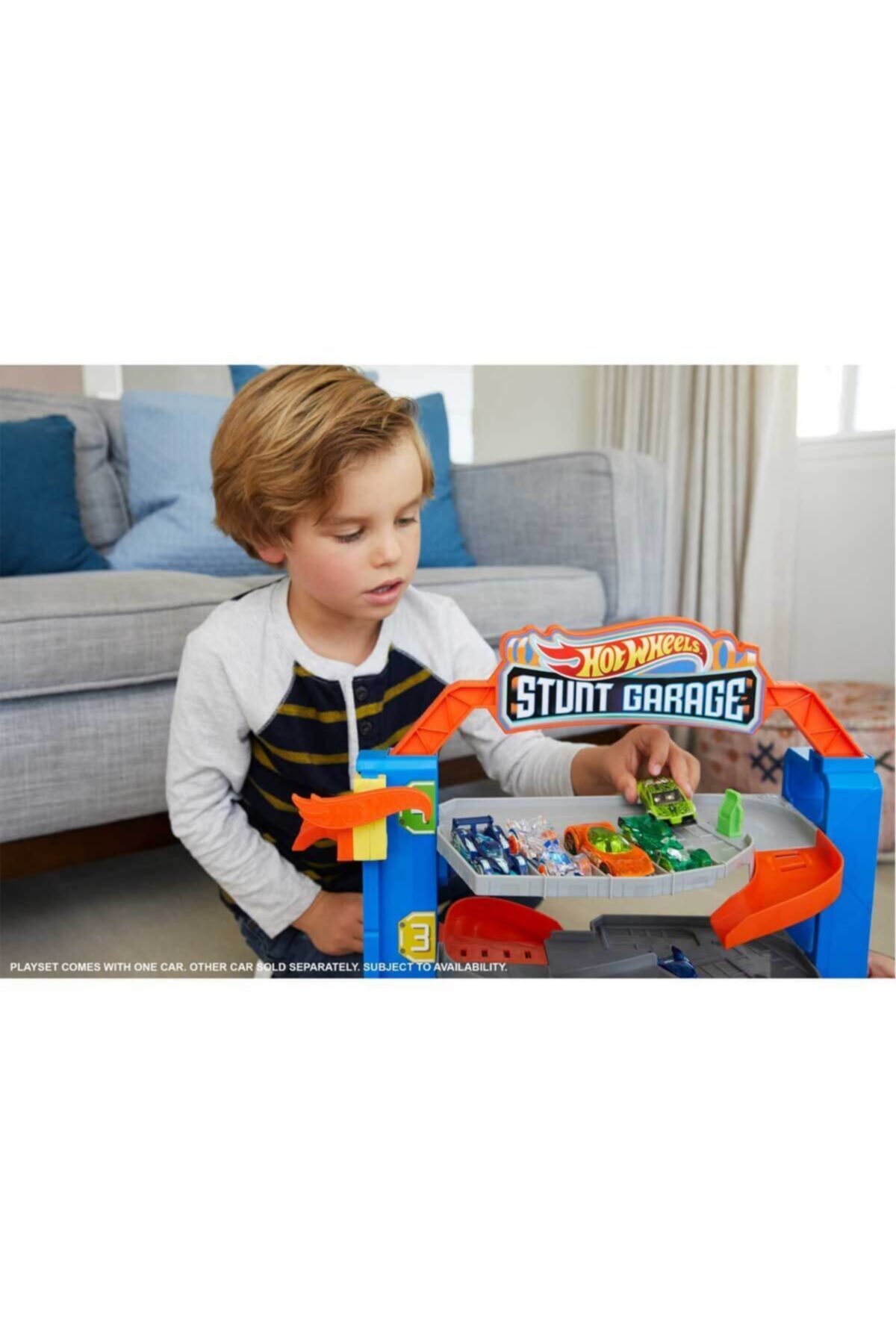 ماشین اسباب بازی شروع به ماجراجویی گاراژ 4 STOREY GNL70 هات ویلز اورجینال HOT WHEELS