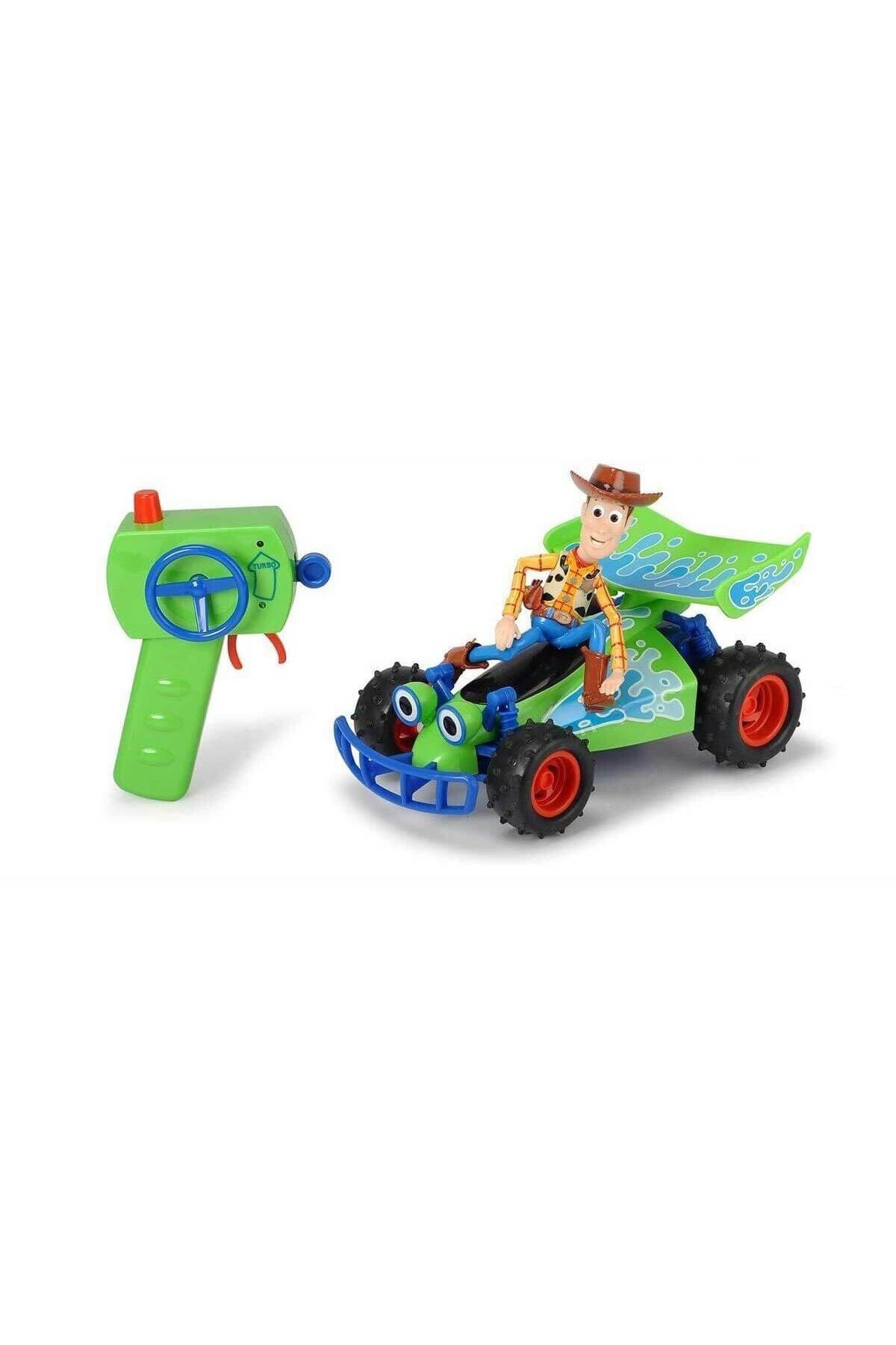 اسباب بازی های فیگور دیگر SIMBA DICKIE RC TOY STORY BUGGY WITH WOODY 203154001 Genel Markalar