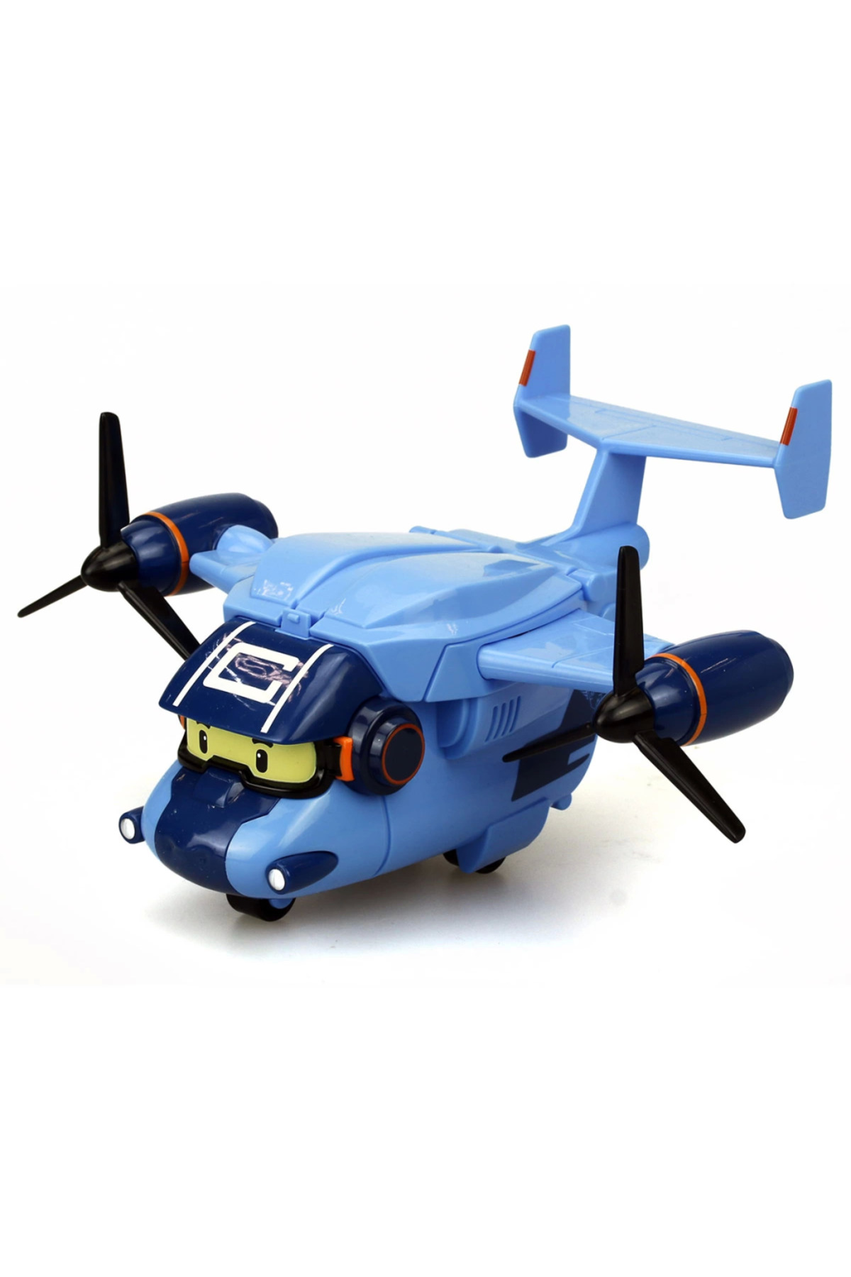 مدل خودرو هواپیمای باری ROBOCAR POLI اورجینال NW NessiWorld