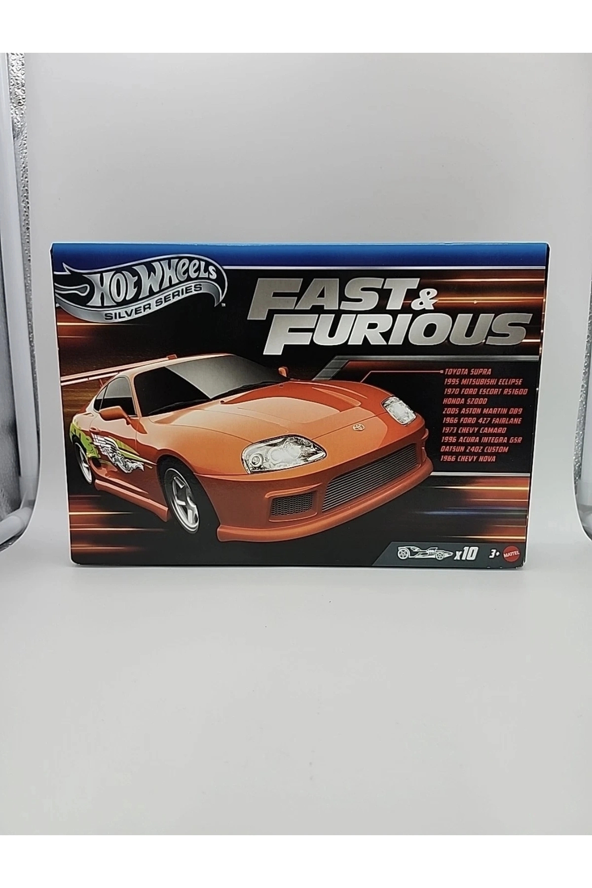 ماشین اسباب بازی ماشین‌های اسباب‌بازی مجموعه 10 سریع و خشمگین 2025 از ترکیه HOT WHEELS