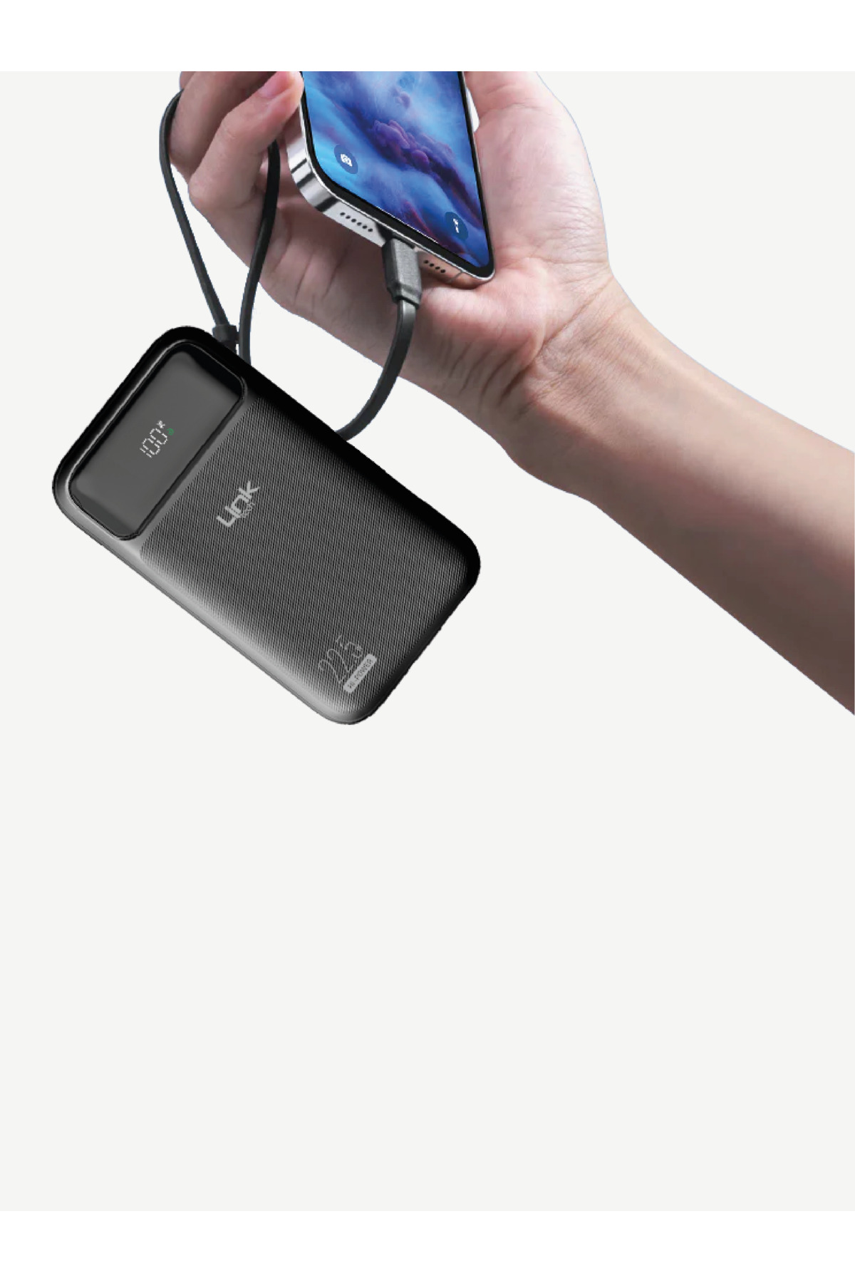 پاوربانک شارژ بی سیم WP28 PREMIUM 20000 MAH 15W اورجینال Linktech