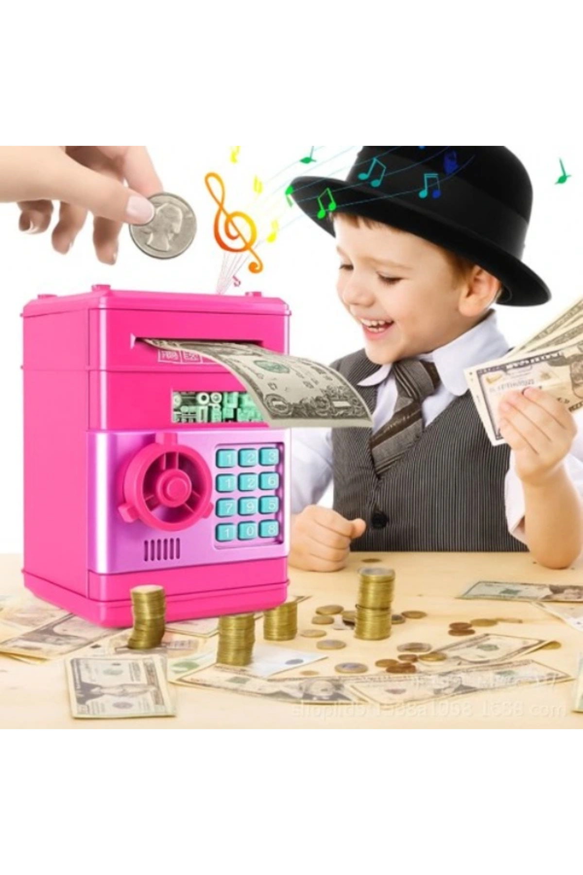 فیگور قلک خودکار خودپرداز ایمن رمز عبور الکترونیکی Epilons