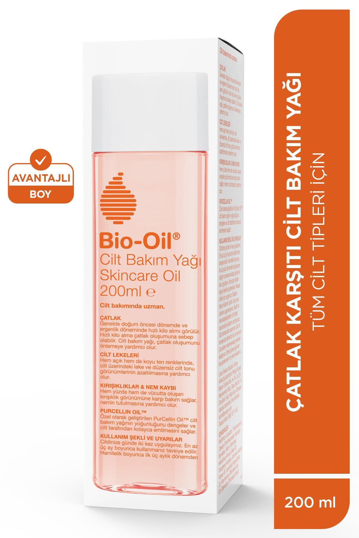 کرم ترک پوستی ضد قطره و مرطوب کننده پوست 200 میل مجموعه هدیه کیف مراقبت از Bio-Oil