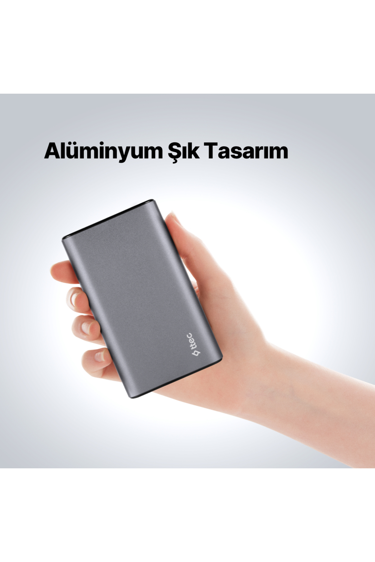 پاوربانک RECHARGER PRO LCD 15000MAH PD 65W شارژر سریع قابل حمل 2BB216 اورجینال Ttec