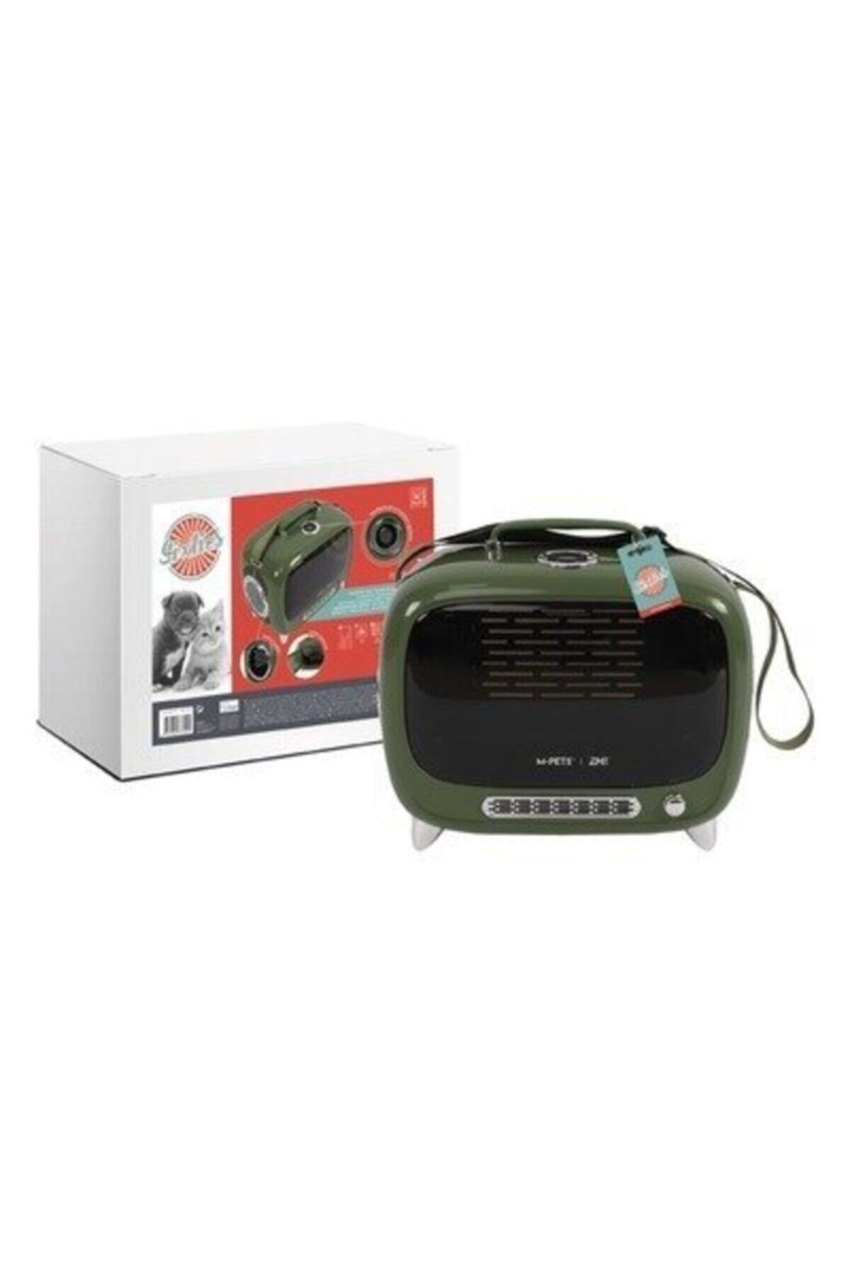 کیف حمل گربه و سگ ام‌پتس M-PETS Sixties TV سبز