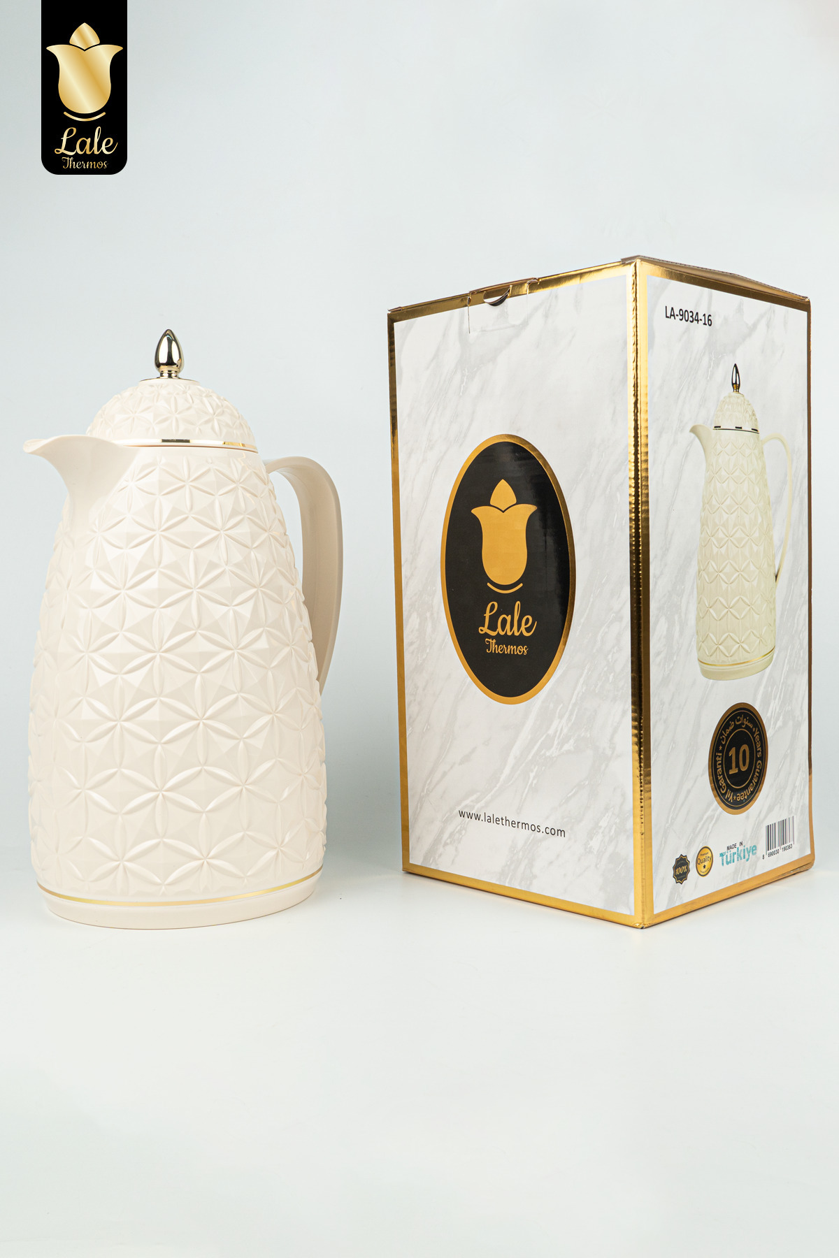 فلاسک قمقمه قهوه و چای 9034 | 1.6 لیتر آب سرد گرم تولید داخلی شکر اورجینال Lale Thermos