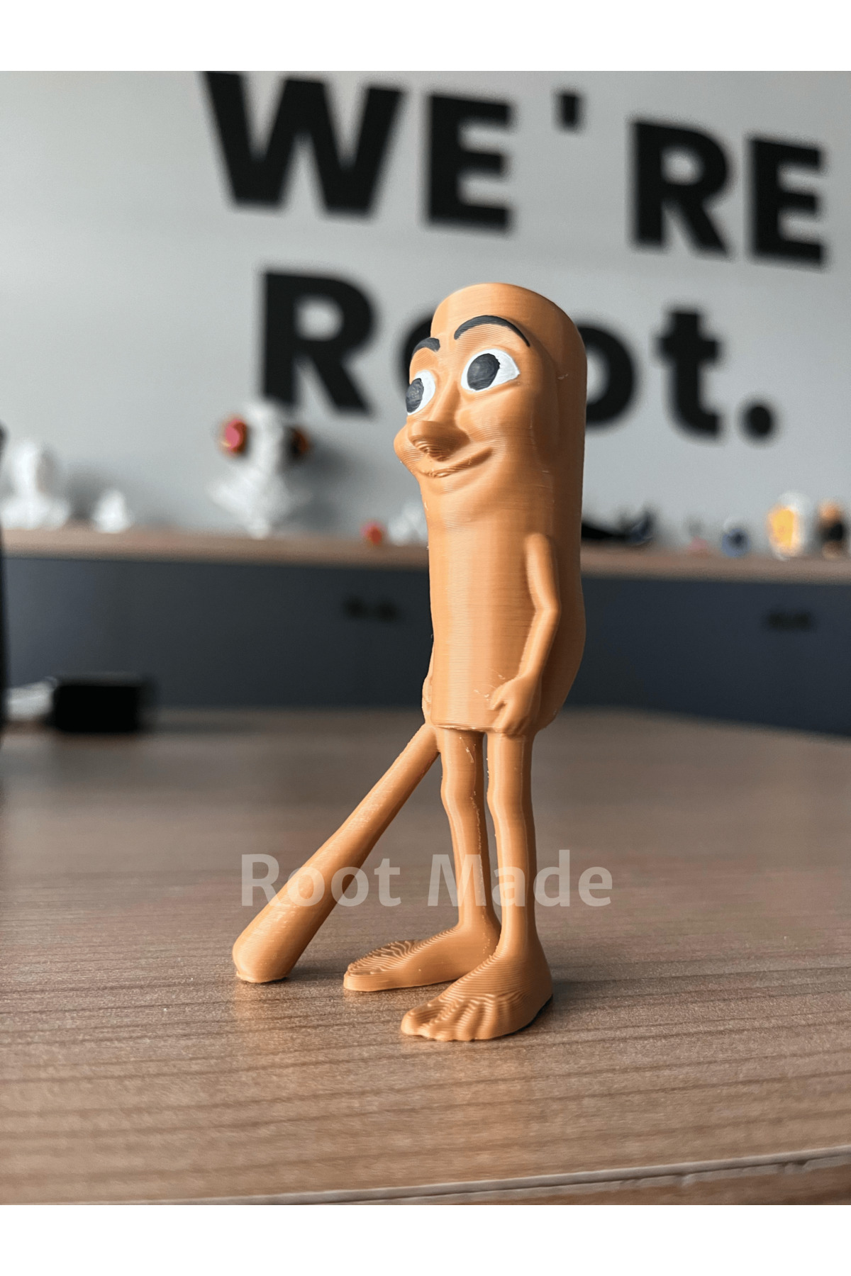 فیگور TUNG SAHUR BRAINROT FIGURE TIKTOK AI CHARACTER MEME FIGUR از ترکیه Root Made