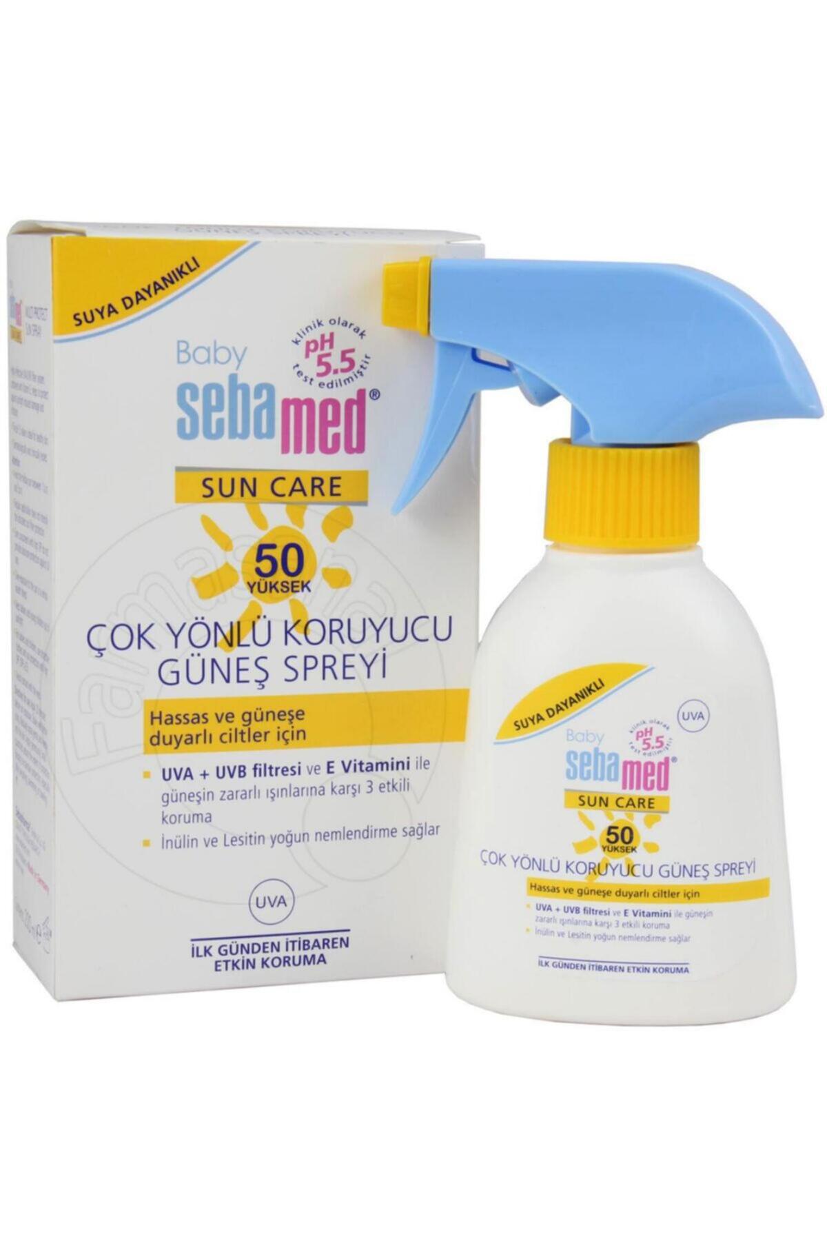 Sebamed اسپری محافظت از آفتاب کودکان فاکتور 50 حجم 200 میلی لیتر