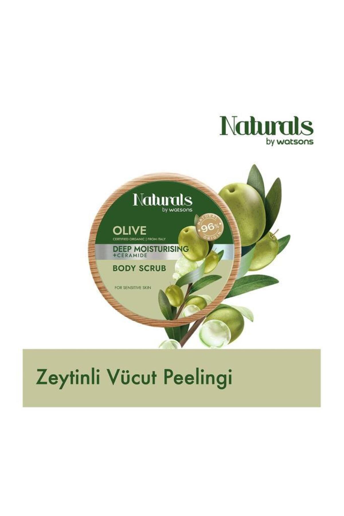 اسکراب بدن زیتون نچرالز بای واتسونز Naturals By Watsons 200 g