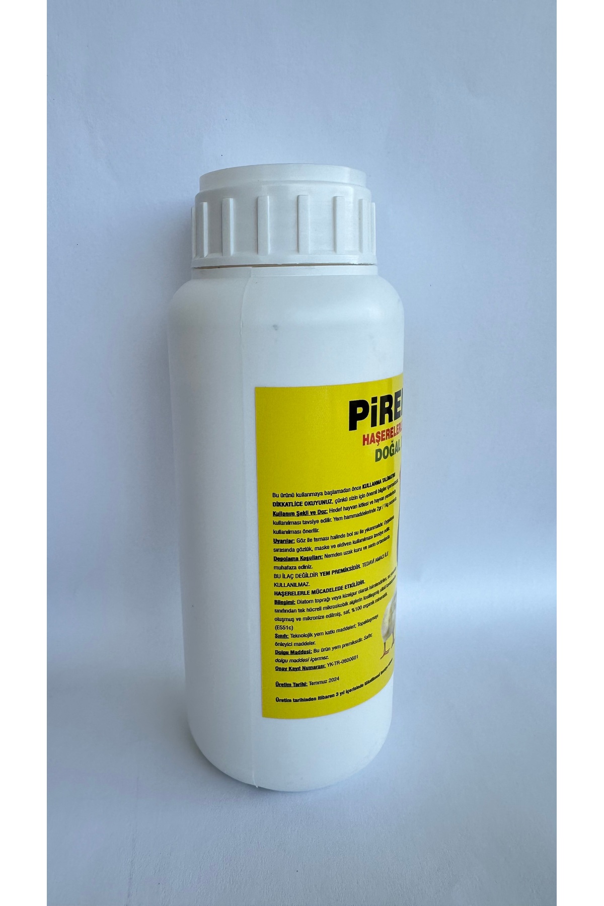 پودر خاک دیاتومه ضد شپش مرغ و کک پیرمیکس PiREMiX Di-ar Ultra، مدل PİR 400