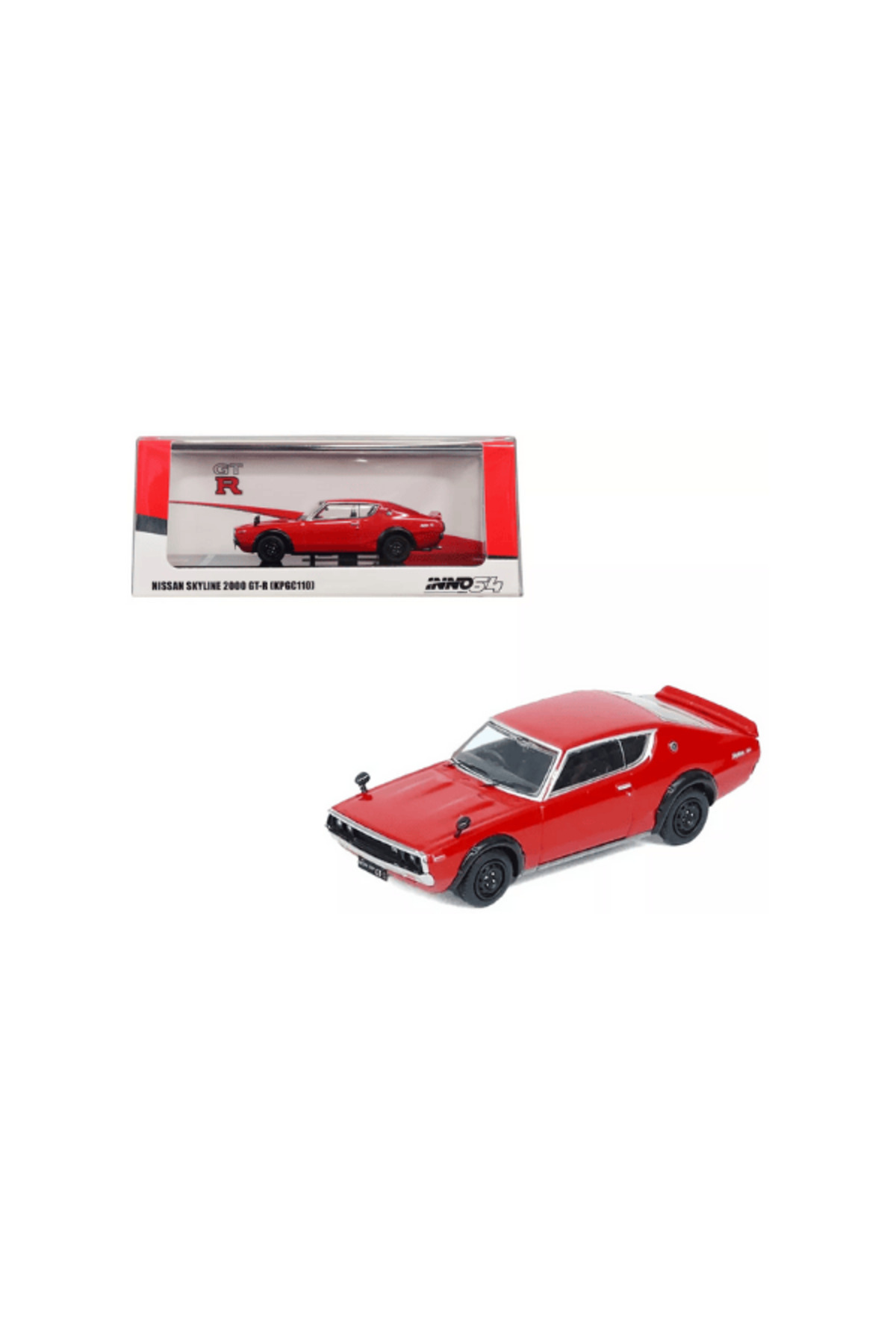 مدل خودرو نیسان اسکای لاین 2000 GT R KPGC110 اورجینال Inno 64 Models