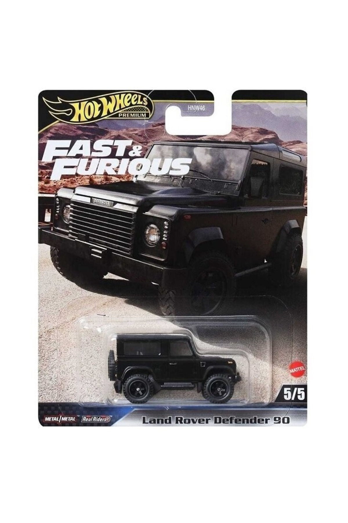 ماشین اسباب بازی لندروور دیفندر 90 پریمیوم فست و خشمگین مدل سریع از ترکیه HOT WHEELS