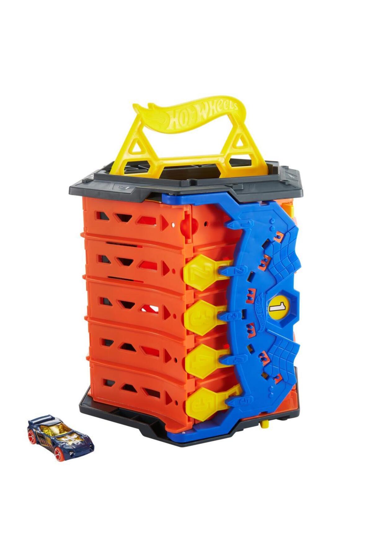 ماشین اسباب بازی آهنگ مسابقه CURLLED GYX11 هات ویلز اورجینال HOT WHEELS
