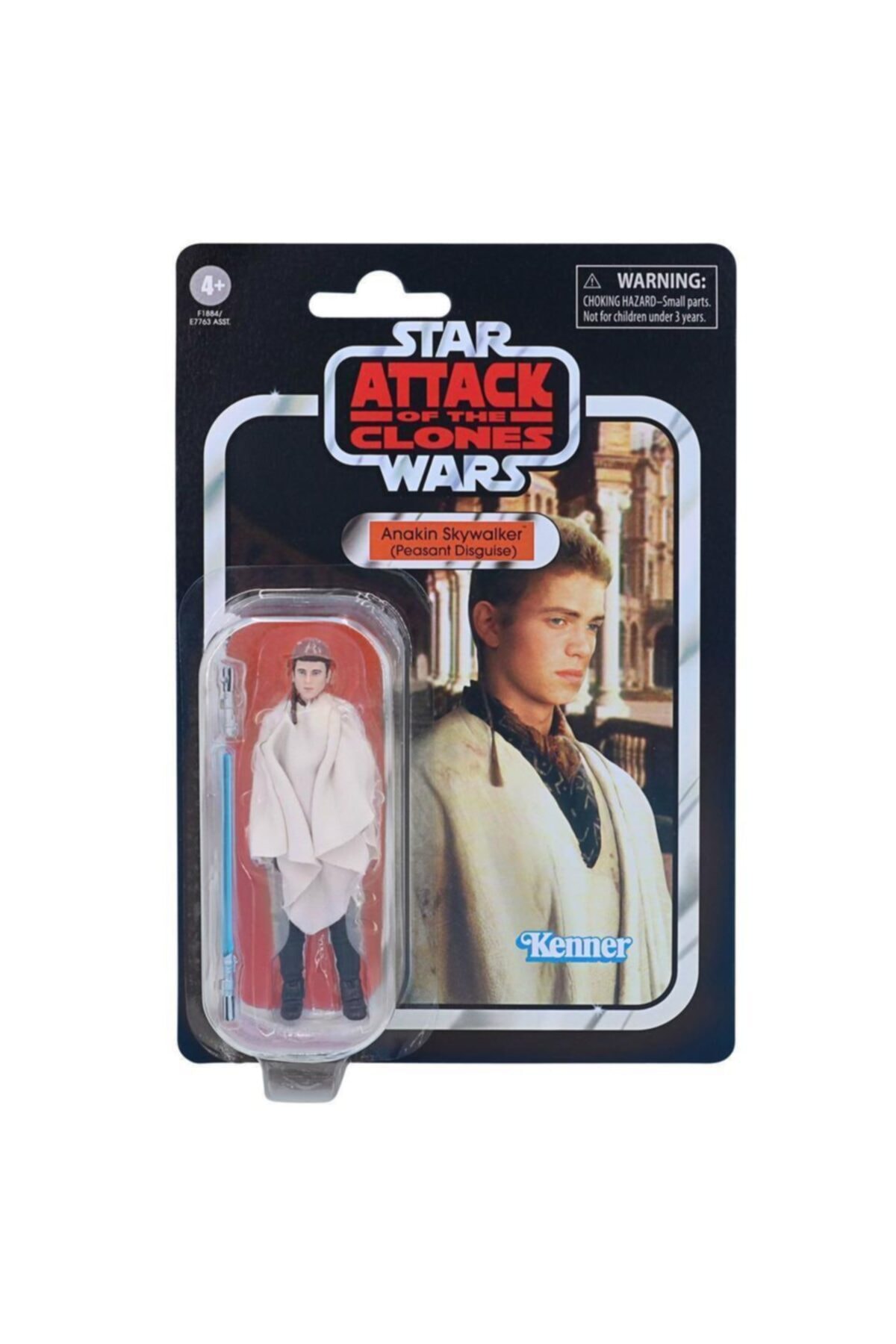 فیگور مجموعه قدیمی آناکین اسکای واکر تبدیل دهقان . از ترکیه Star Wars