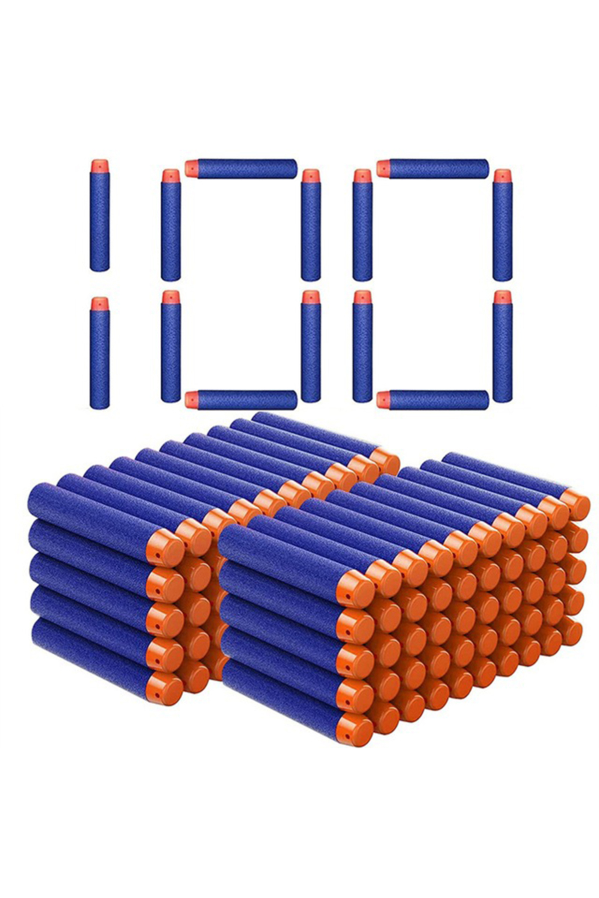تفنگ های اسباب بازی و آب BULLET SPONGE 100 PREMIUM BULET SOFT نرف اورجینال Nerf