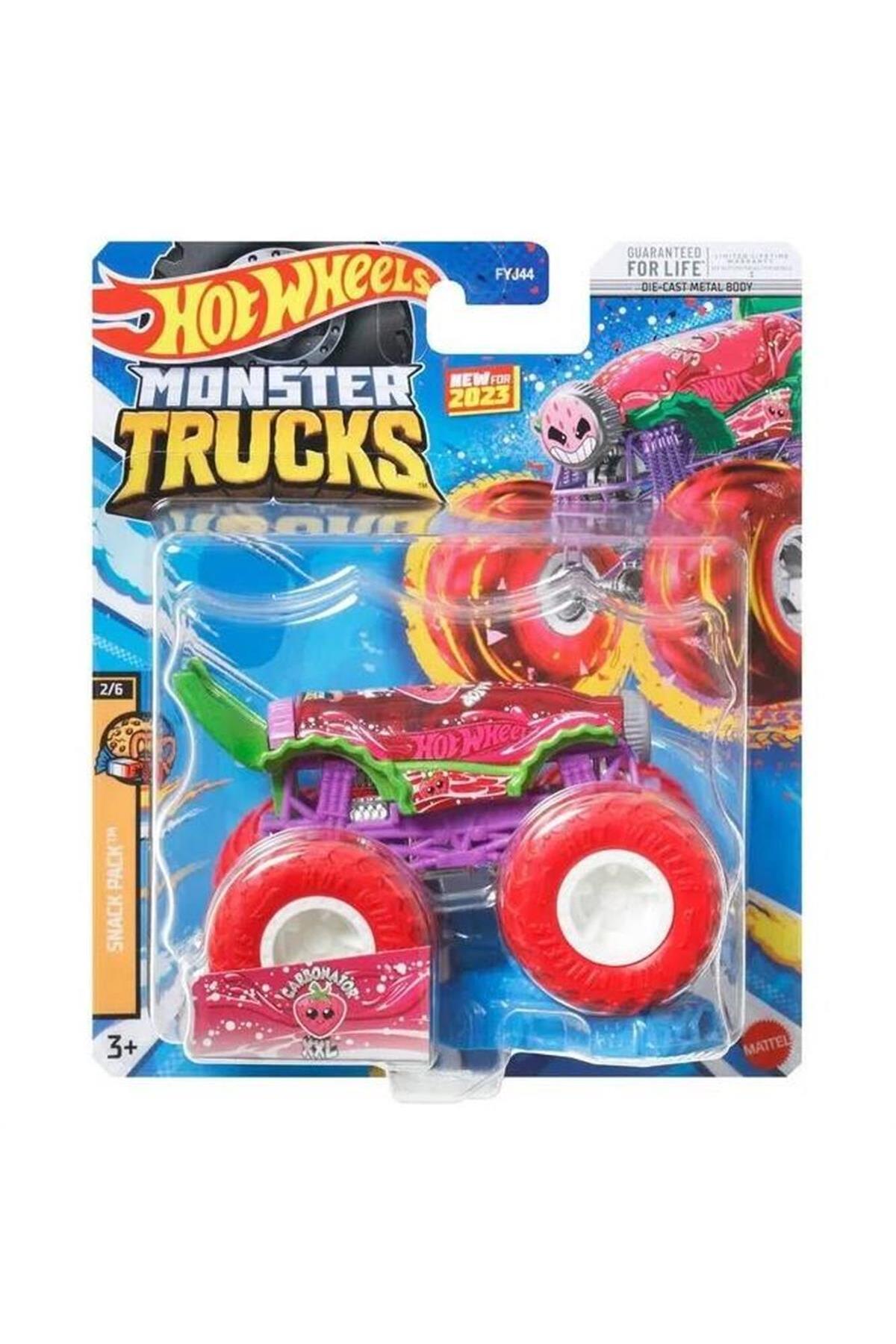ماشین اسباب بازی 1:64 MONSTER TRUCKS CARS HLR88 هات ویلز اورجینال HOT WHEELS