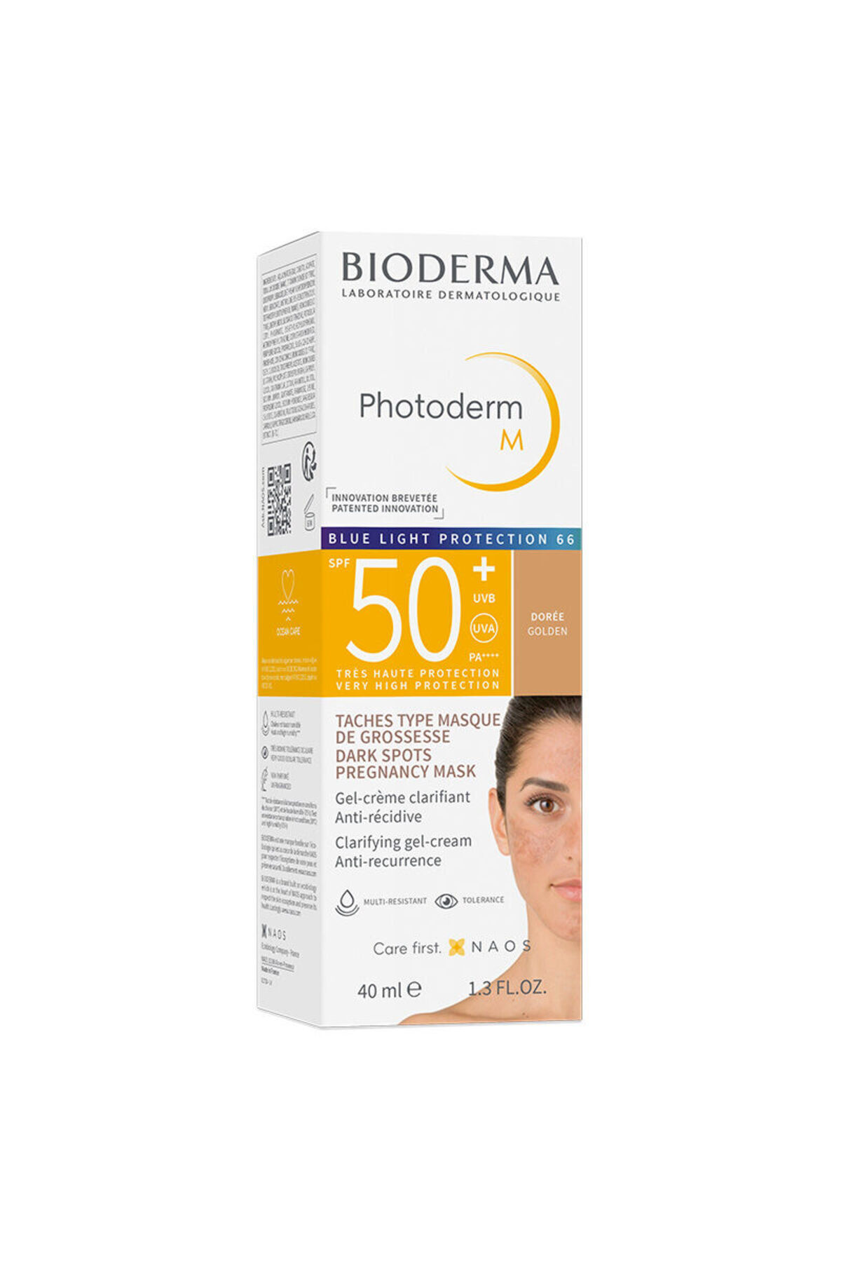 کرم ضد آفتاب رنگی مدل Photoderm M با SPF+50 با حجم 40 میل بایودرما Bioderma