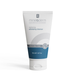 اسکراب لایه‌بردار روشن‌کننده صورت مینادرم Mineaderm مدل Lightening Exfoliating Cleanser حجم ۱۵۰ میلی‌لیتر