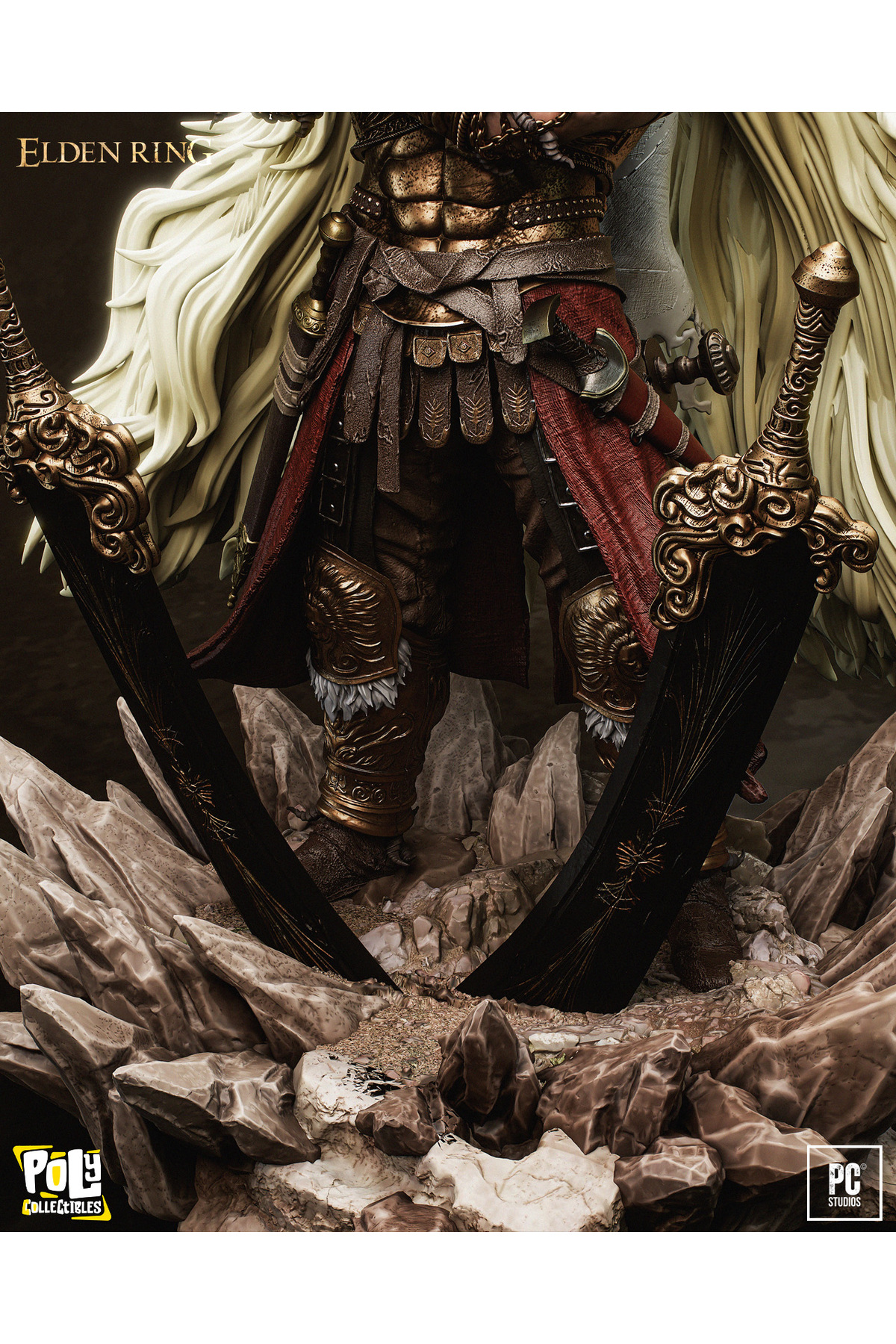 فیگور GENERAL RADAHN & MIQUELLA – ELDEN RING PREMIUM COLLECTIBLES FIGURE | 32 سانتی متر از ترکیه Poly Collectibles