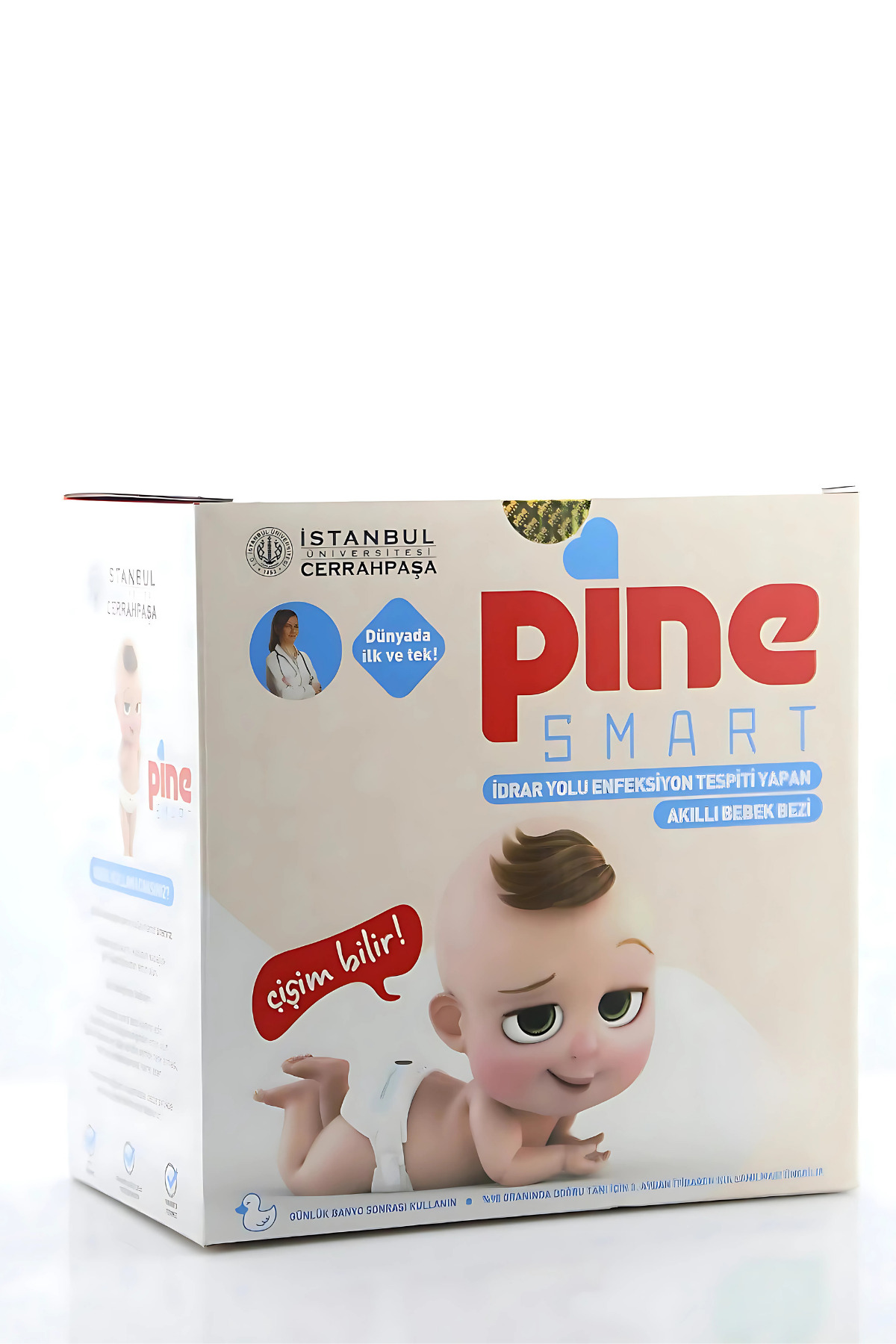 پوشک بچه هوشمند SMART 5 بسته 2 3 4 6 سایز کیلوگرم 9 7 14 11 18 15+ اورجینال Pine