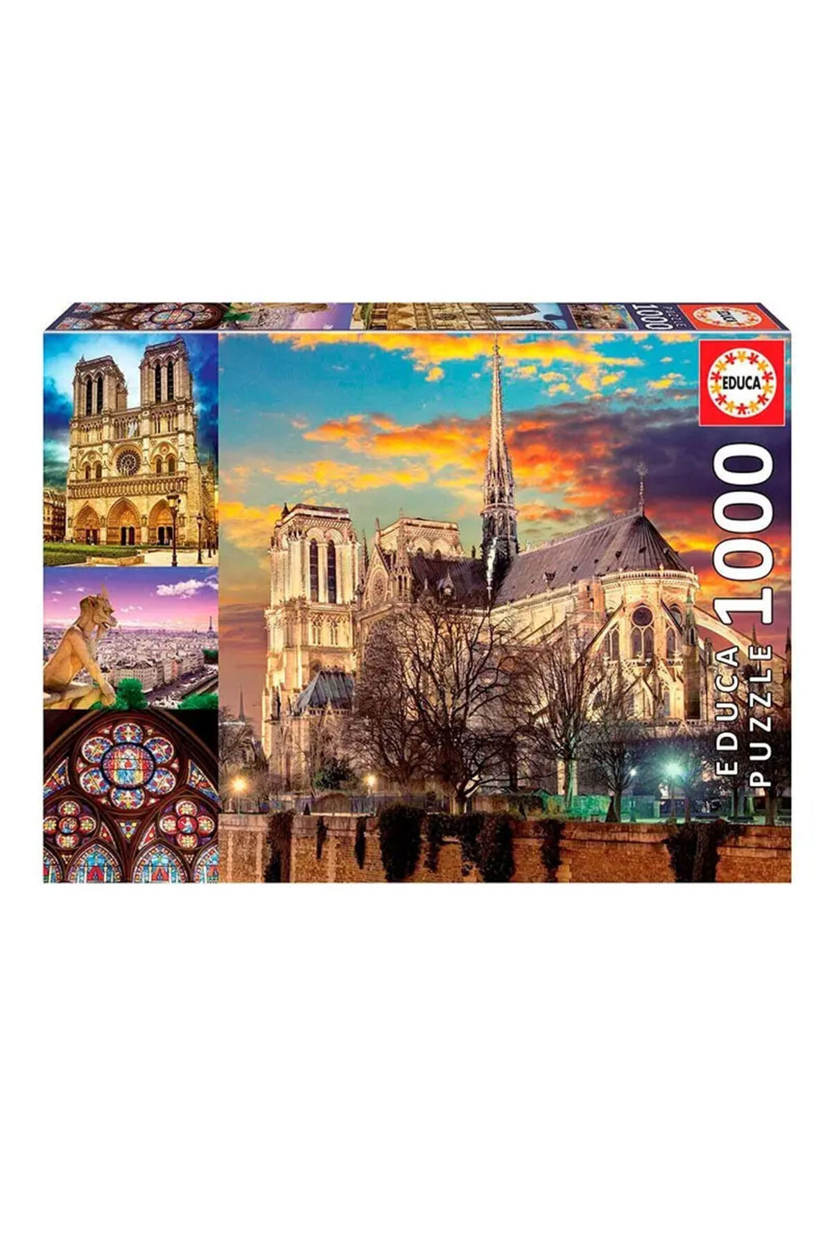 پازل 1000 قطعه کلاژ نوتردام 18456 EDUCA