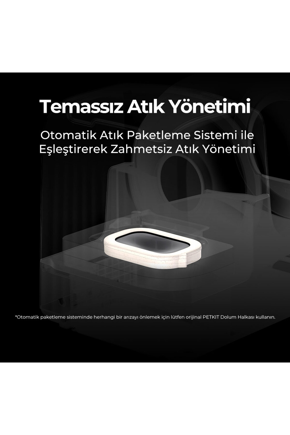 ست ۳ عددی حلقه یدکی توالت هوشمند گربه پت‌کیت Petkit Purobot Ultra