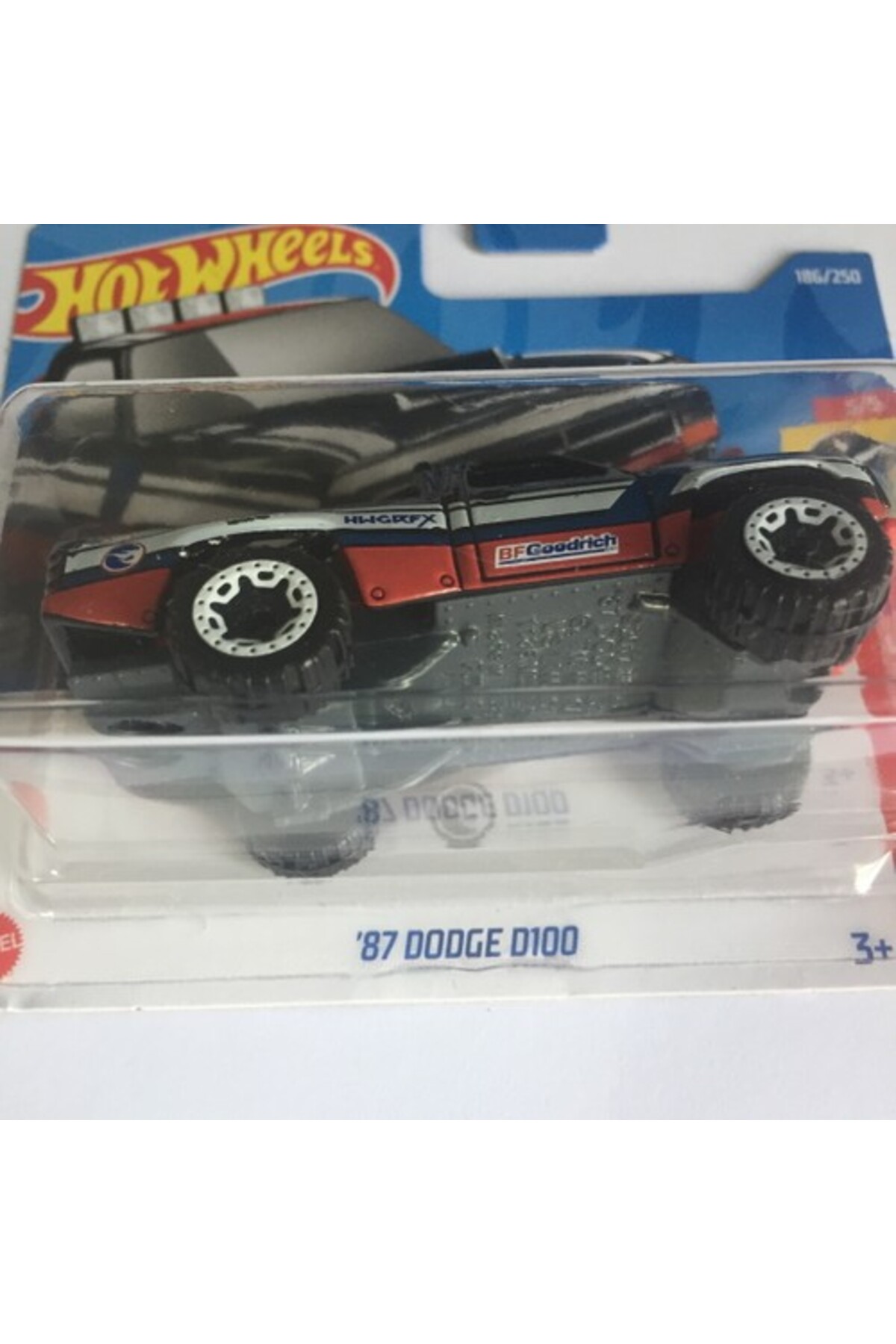 ماشین اسباب بازی 87 DODGE D100 TH TREASURE HUNT 2022 HCX99 از ترکیه HOT WHEELS