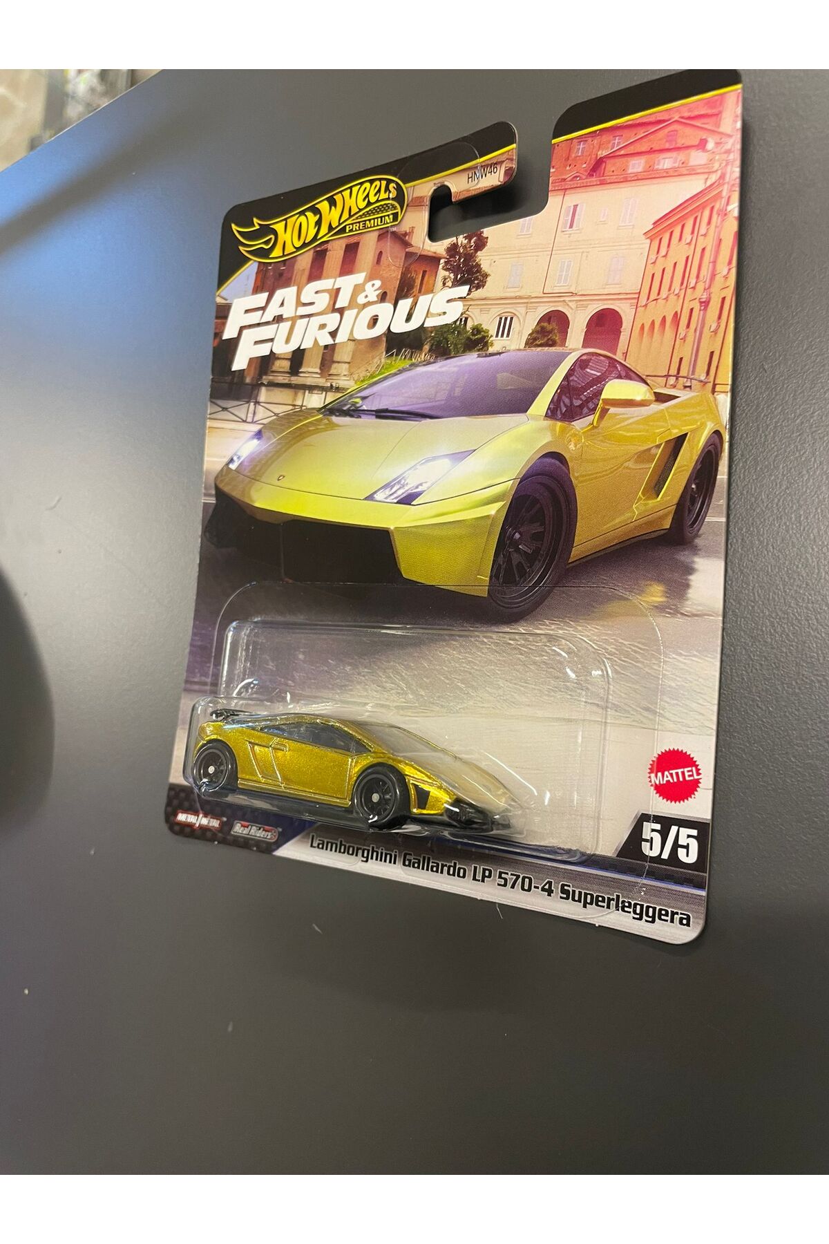 ماشین اسباب بازی FAST FURIOUS LAMBORGHINI GALLARDO LP 570 4 1:64 SCALE HOTWHEELS PREMIUM HOT WHEELS
