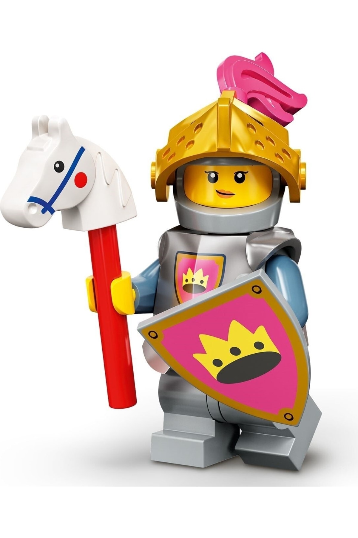 لگو و اسباب بازی های ساخت محور MINIFIGURES 71034 SERIES 23: 11. KNIGHT OF THE YELLOW CASTLE اورجینال LEGO