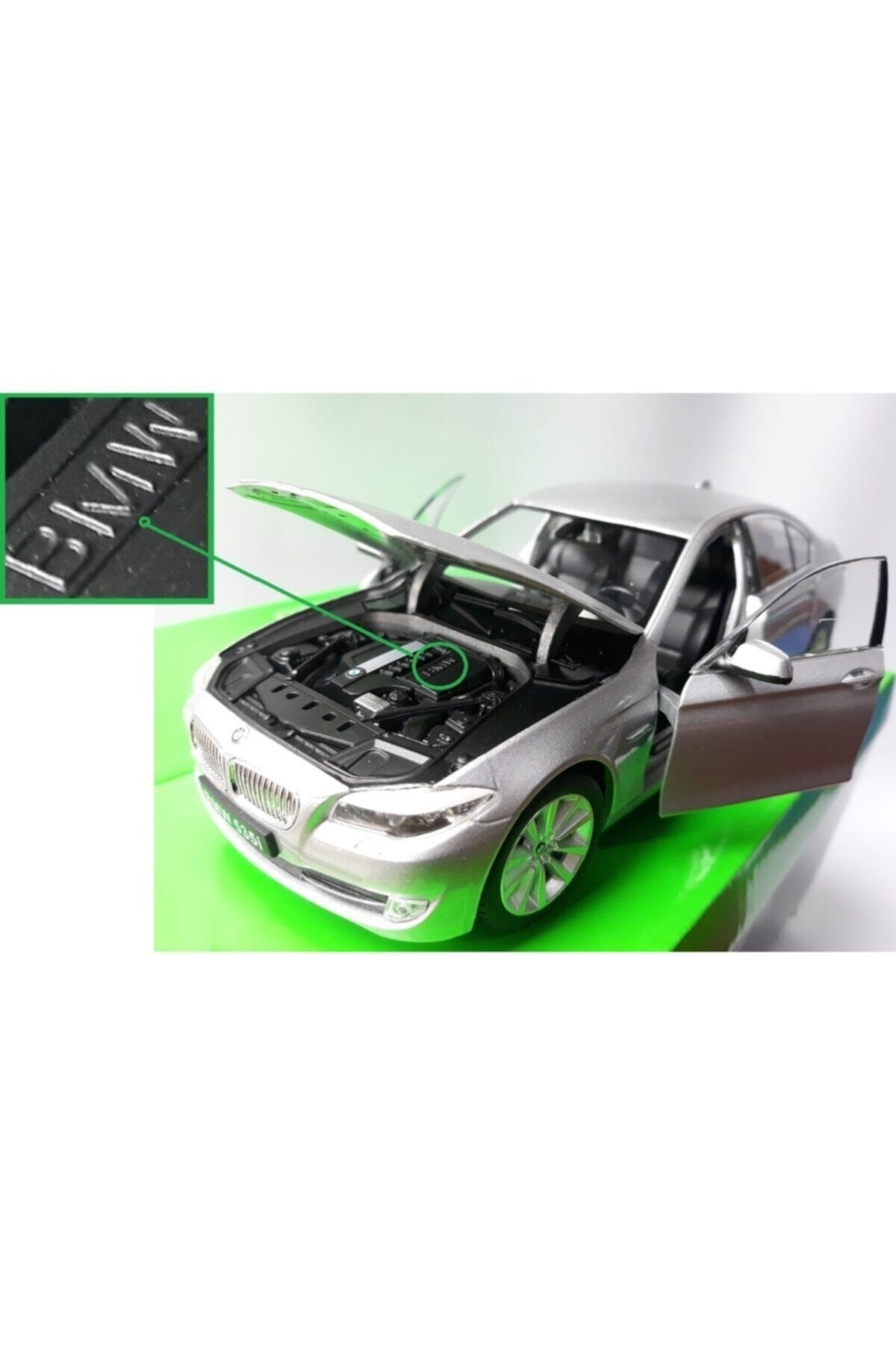 مدل خودرو BMW 535I BIG METAL CAR 1.24 DIECAST ORIGINAL 535 MODEL اورجینال WELLY