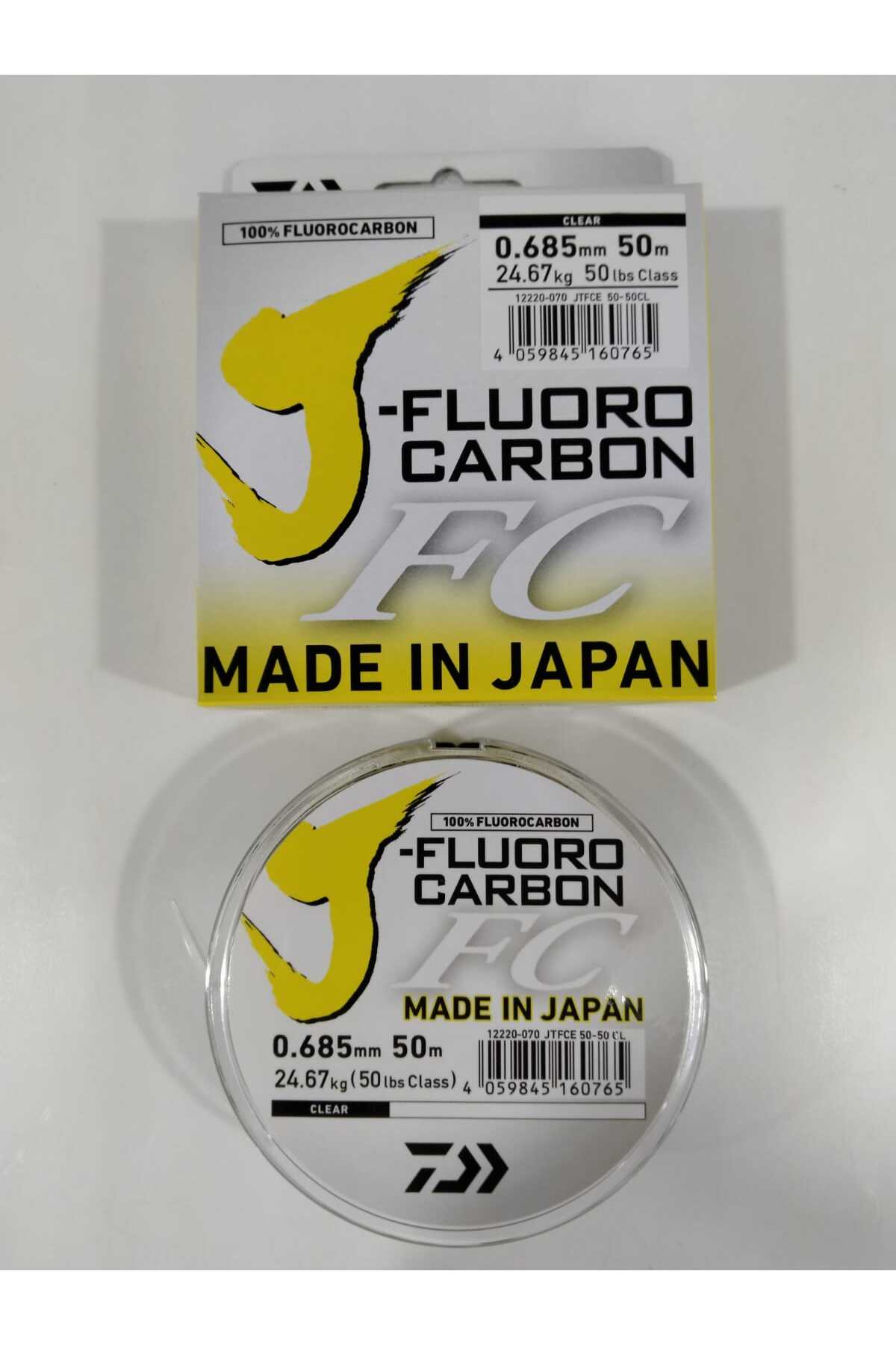 نخ لیدر ماهیگیری J Fluorocarbon Leader دایوا Daiwa، ۵۰ متری