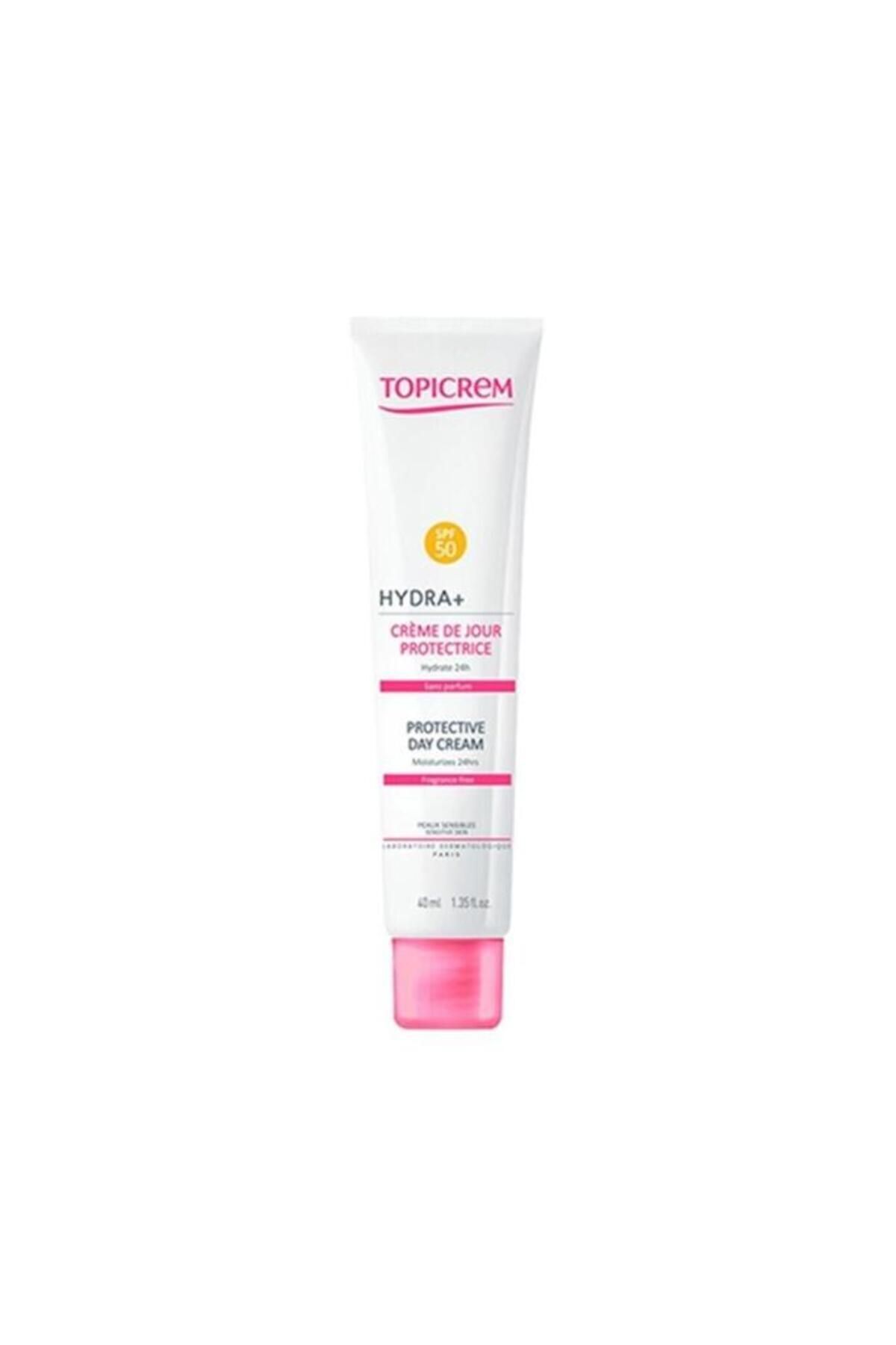 Topicrem کرم روزانه محافظتی آبی هیدرا SPF 50+