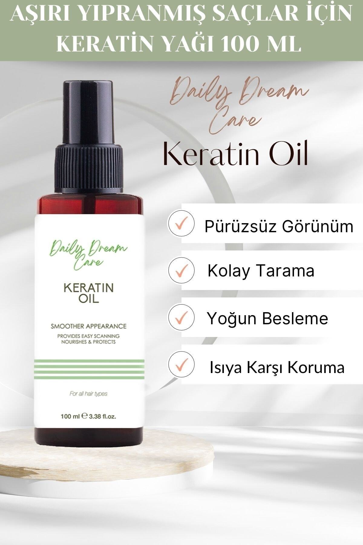 سرم و روغن مو مردانه زنانه مراقبت از کراتین برای موهای بسیار فرسوده 100 میل True Bee