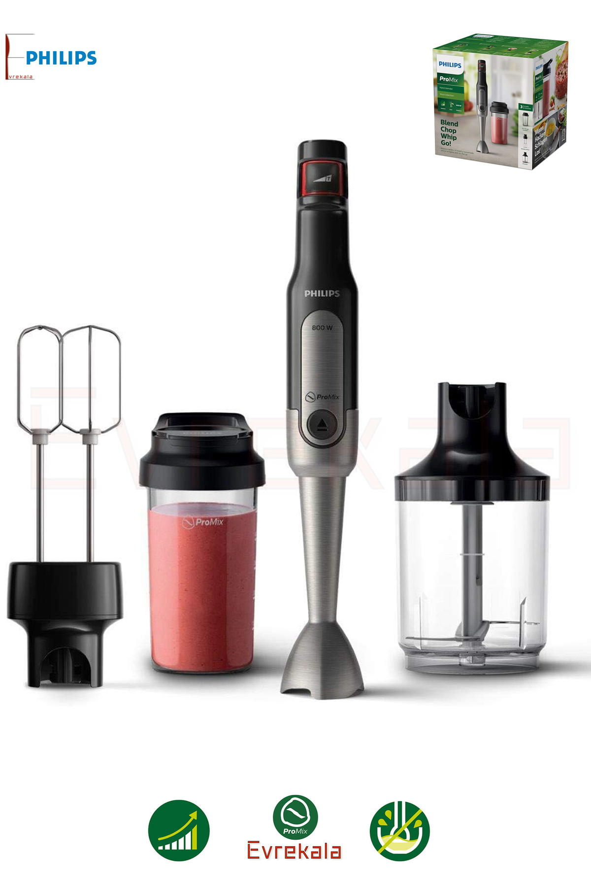 ست مخلوط کن EVREKALA SHOP BLENDER SET SPEED ​​TOUCH PHILIPS SERIES NEW PROMIX فروشنده مجاز اورجینال Philips