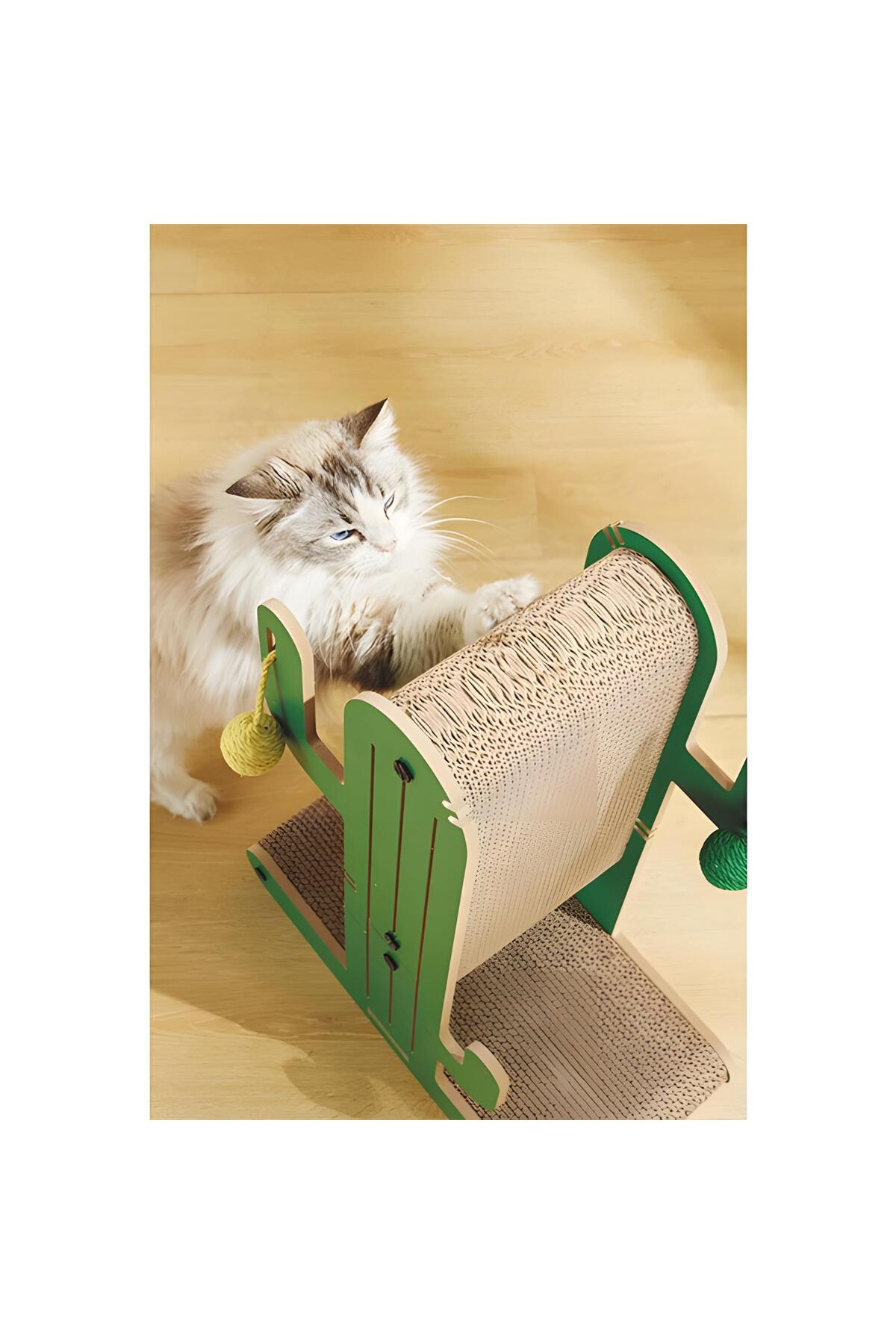 اسکرچر مقوایی گربه ام‌پتس M-PETS Cactus Arizona، ابعاد ۴۴×۲۲×۵۸ سانتی‌متر