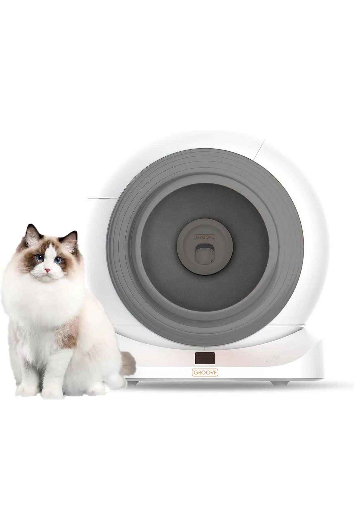 توالت هوشمند و خودکار گربه Q-Clean WiFi، خاکستری، نسخه جدید