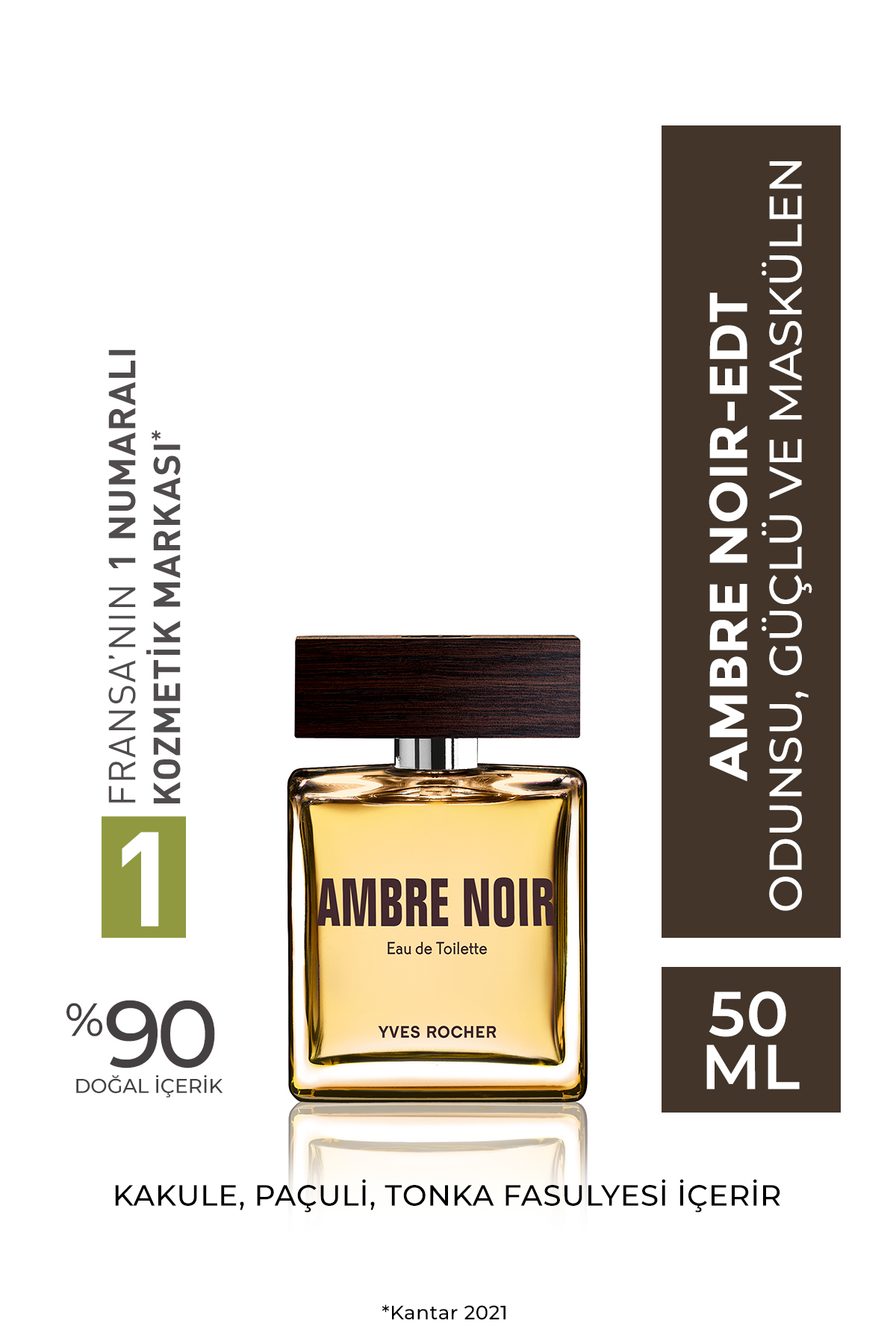 عطر آمبر نویر مردانه ایوروشه Yves Rocher