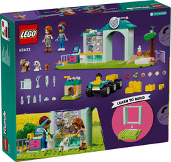 مجموعه ساختنی لگو LEGO فرندز کلینیک دامپزشکی حیوانات مزرعه مدل 42632، ۱۶۱ قطعه، حداقل سن ۴ سال