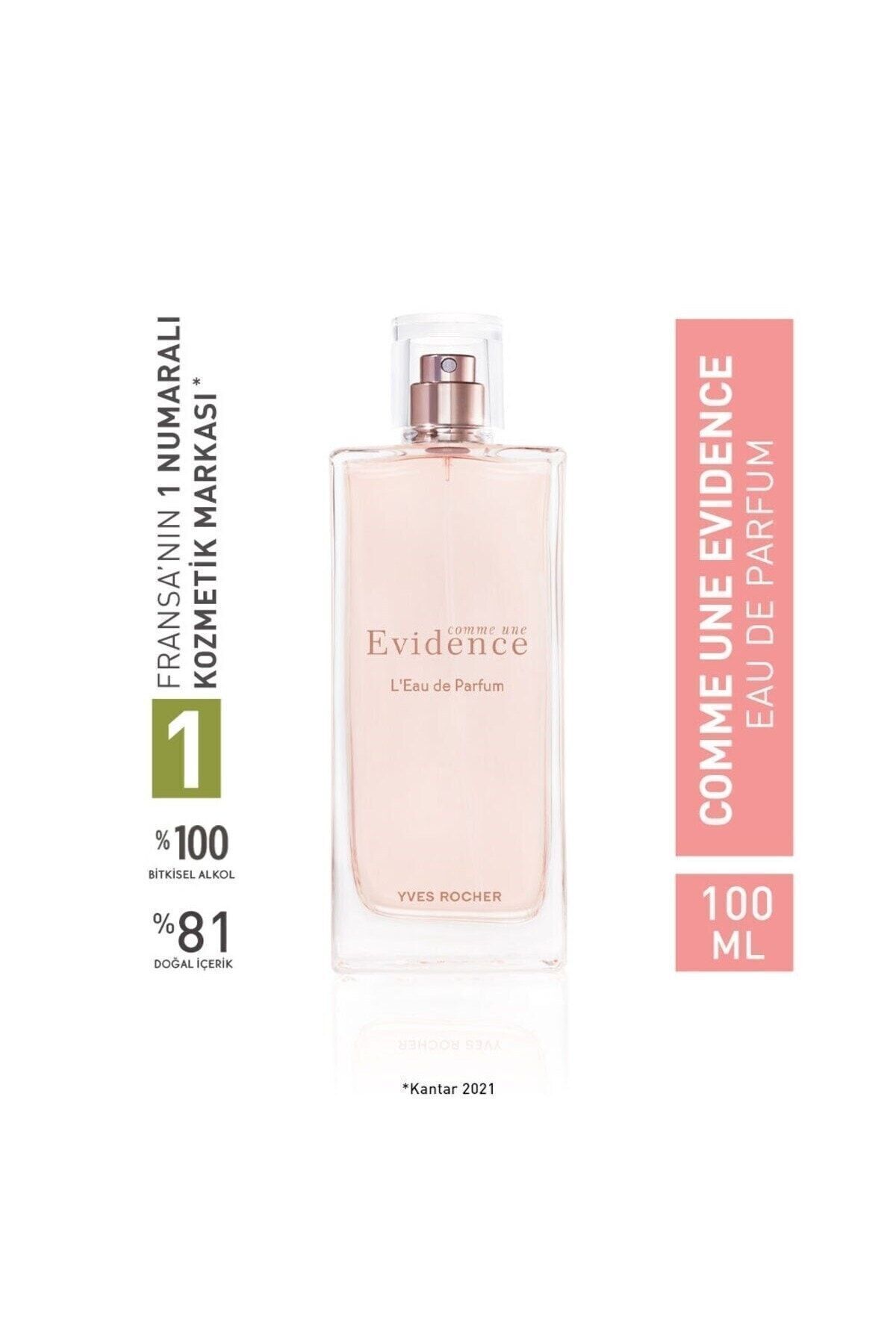 Yves Rocher Comme Une Evidence ادوپرفیوم 100 Ml