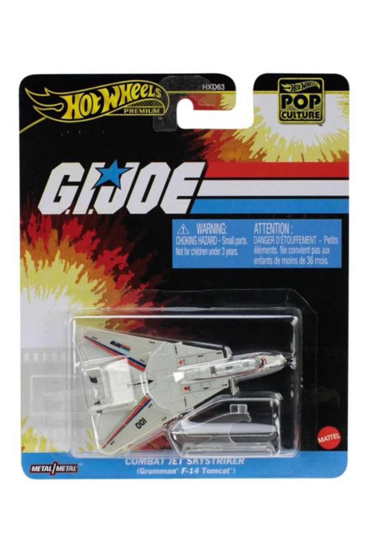 هلیکوپتر و هواپیمای اسباب بازی PREMIUM G.I.JOE COMBAT JET SKY STRIKER 1 64 GRUMMAN F 14 TOMCAT از ترکیه HOT WHEELS
