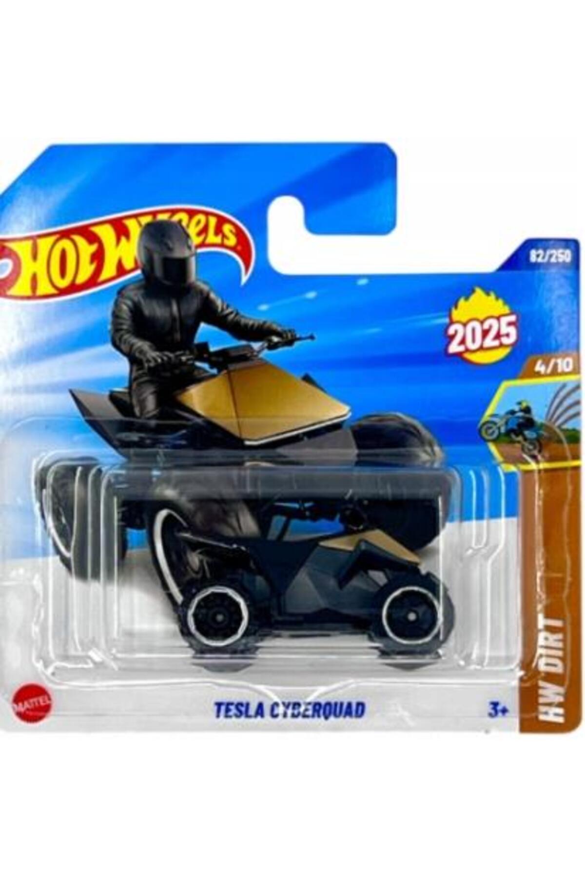 ماشین اسباب بازی های تکی تسلا سایبرکواد HYX91 HW DIRT از ترکیه HOT WHEELS