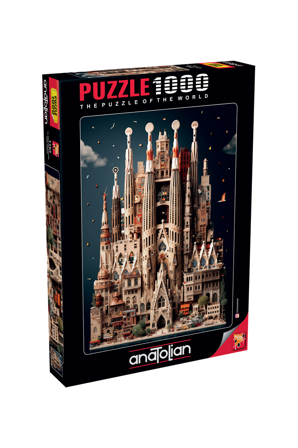 پازل 1000 تکه SAGRA DA FAMILIA 1163 از ترکیه Anatolian Puzzle