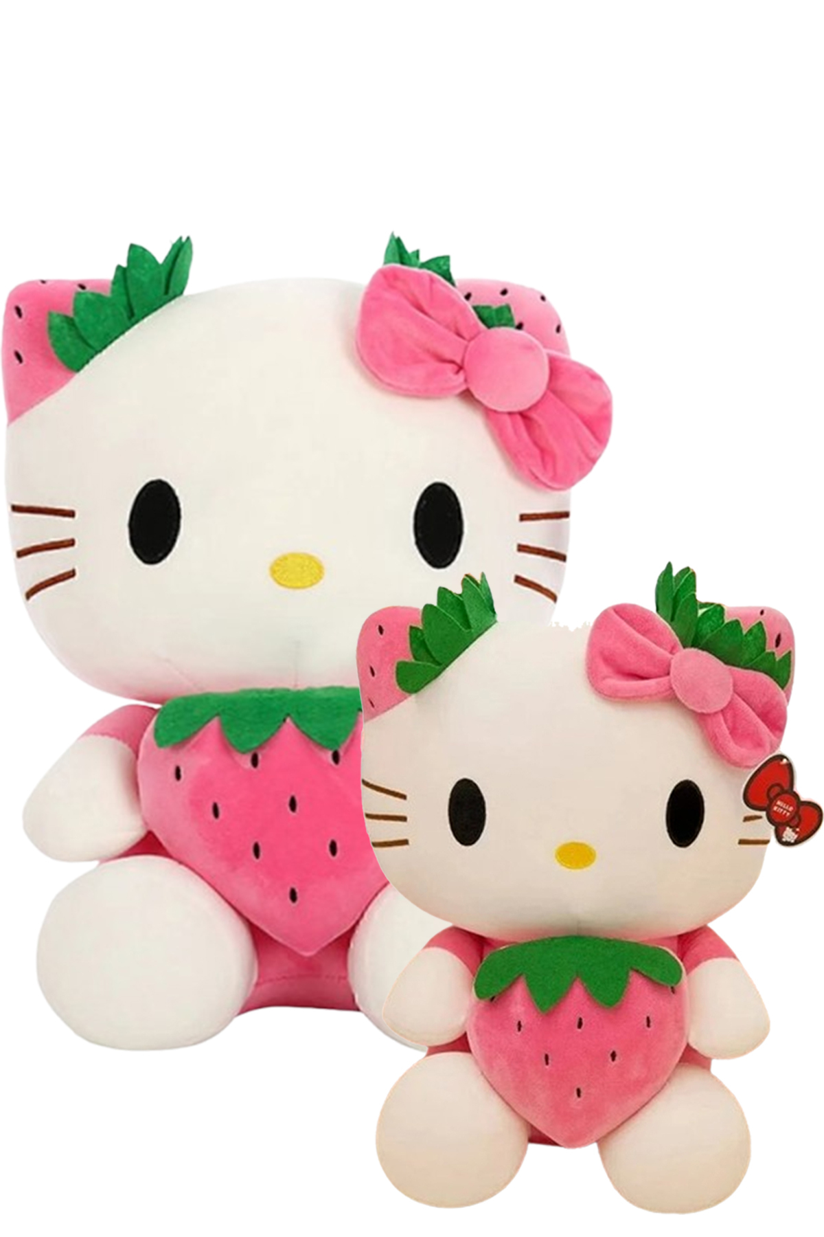 اسباب بازی های پشمی خانواده مخمل دار صورتی HELLO KITTY Hediye Nest
