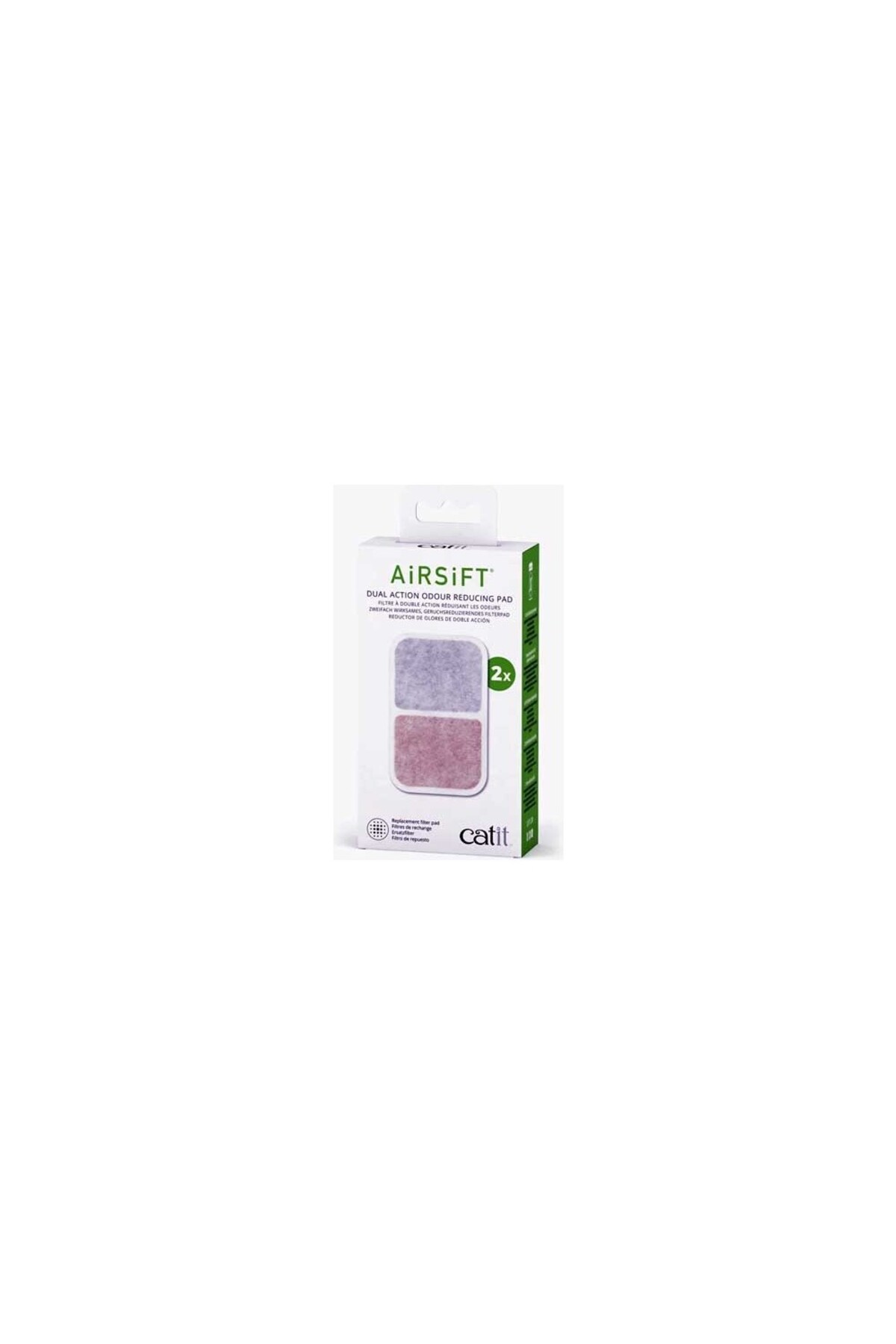 پد کاهش‌دهنده بوی توالت گربه کتیت Catit Hagen Depomix، بسته ۲ عددی #50702,50695,50685 چند رنگ