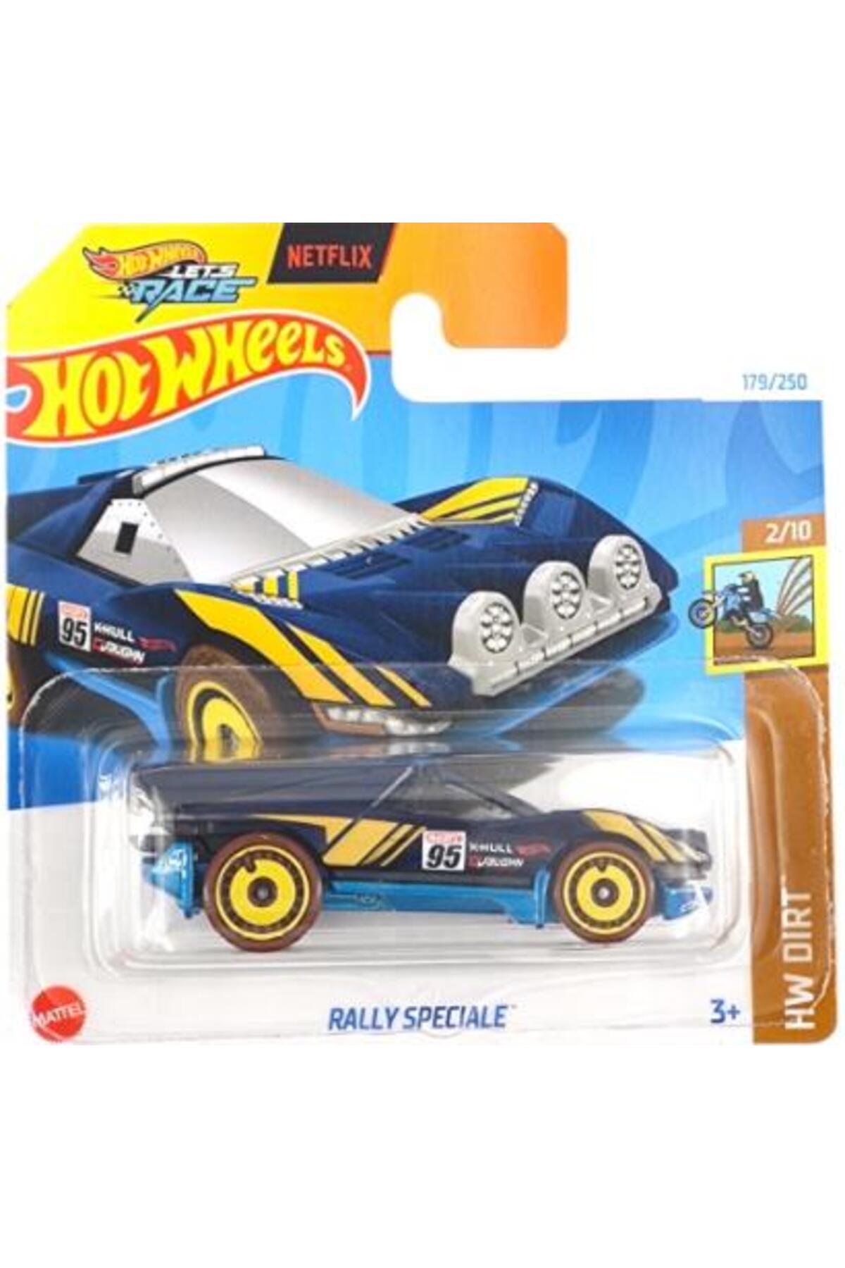ماشین اسباب بازی های تک رالی SPECIALE HTF06 از ترکیه HOT WHEELS