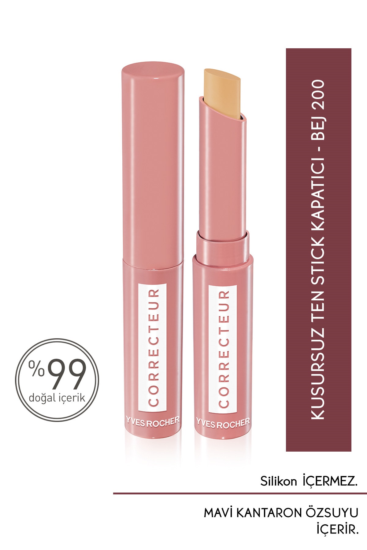 عصای کانسیلر PERFECT TEN 14 G رنگ NUDE ایوروشه Yves Rocher