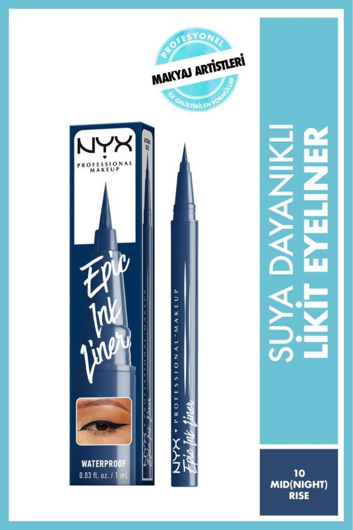 خط چشم جوهر حماسه ظهور نیمه شب NYX Professional Makeup