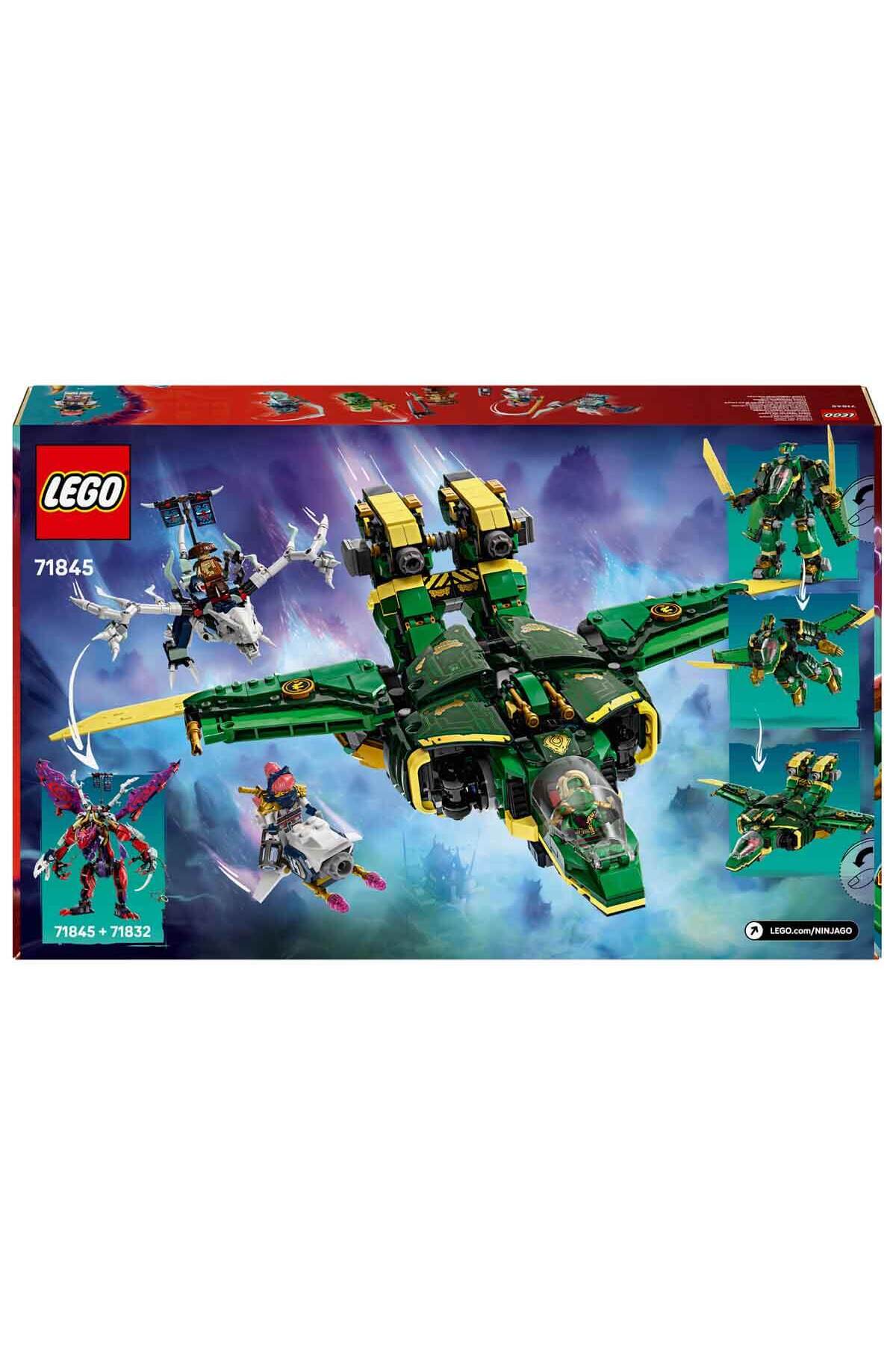 لگو ربات جت نینجاگو لوید 71845 5 مینی اژدها برای کودکان 9 ساله بالاتر اورجینال LEGO